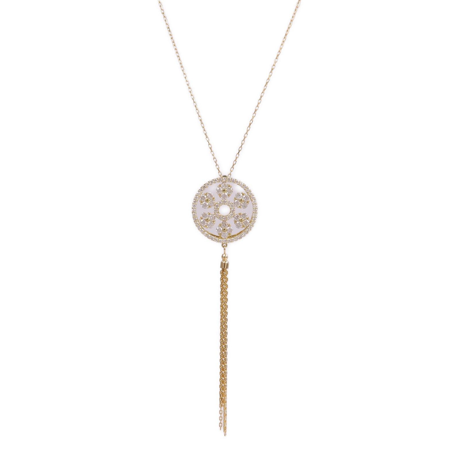 JEWELRY 18K黃金Diamond Necklace鑽石項鍊