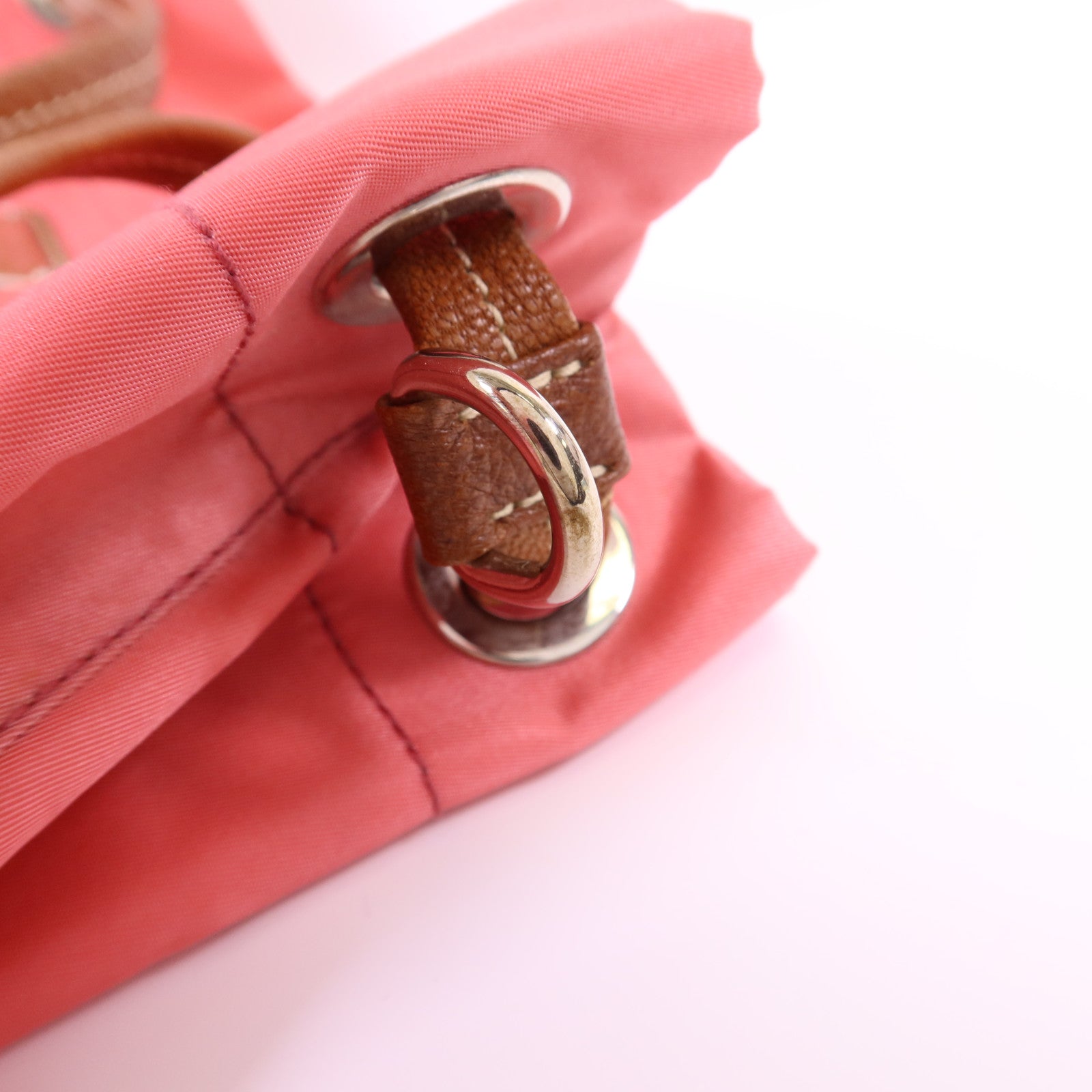 PRADA 尼龍Tessuto Shopping Tote Bag銀扣手挽袋