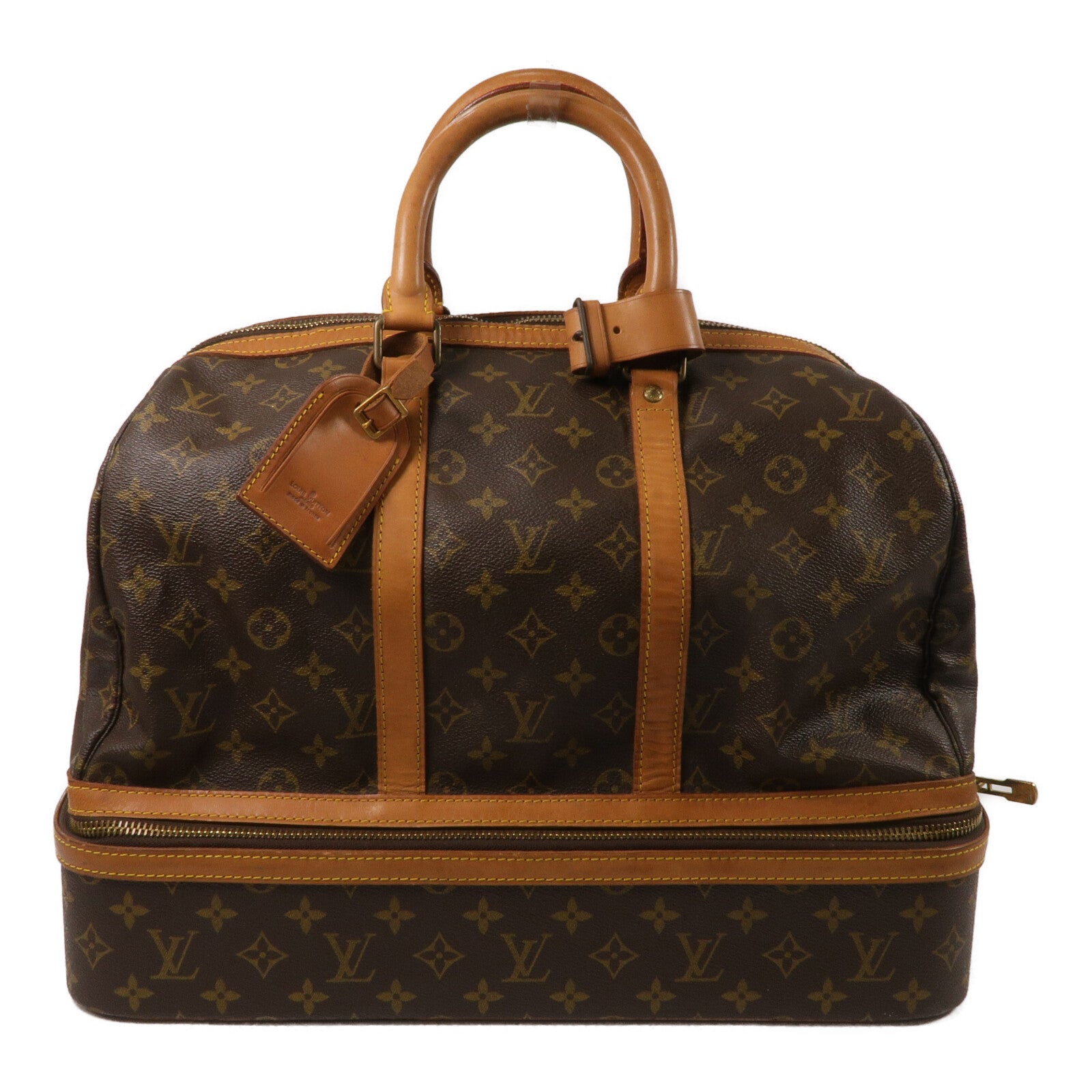 LOUIS VUITTON Monogram Sac Sports Boston手挽袋