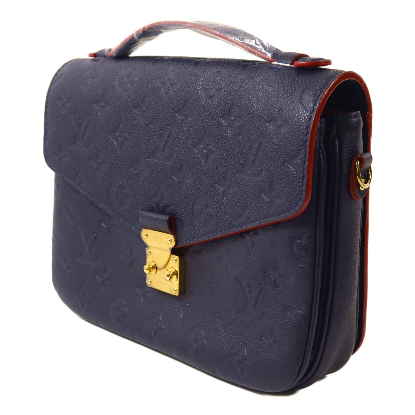 LOUIS VUITTON Monogram Empreinte Pochette Metis手挽肩背兩用袋