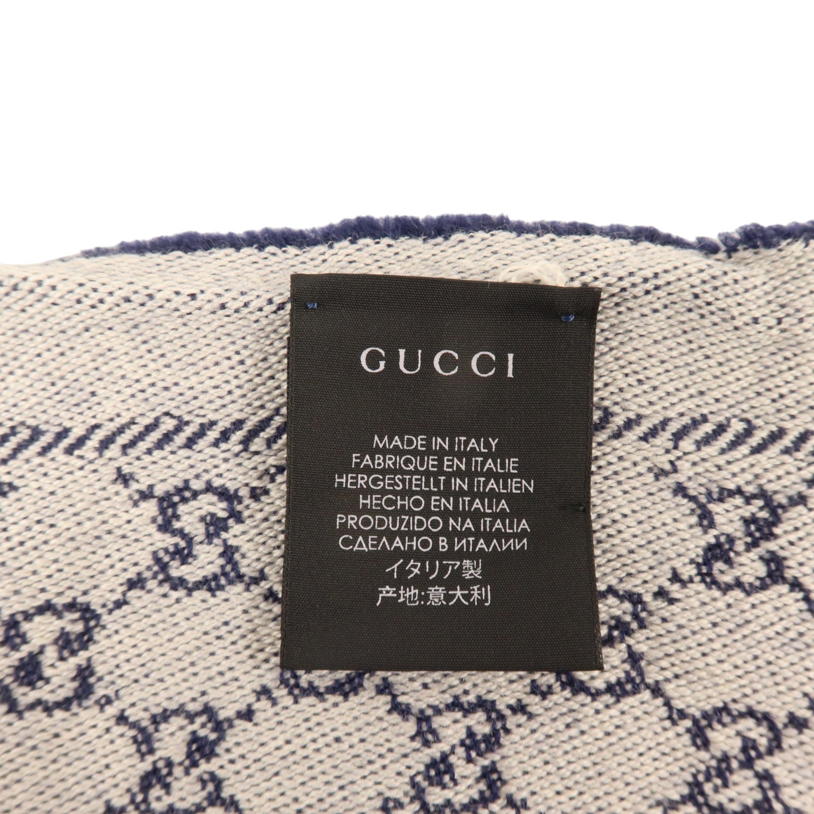 GUCCI 羊毛Scarf 48X180cm圍巾