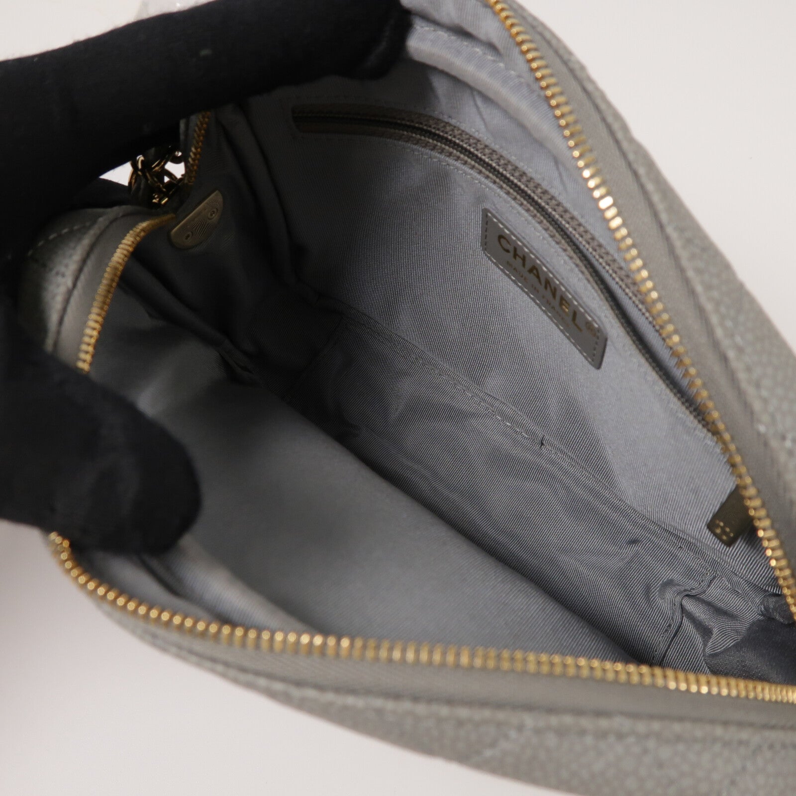 CHANEL 牛皮皮革Coco Tassel Camera Bag鏈帶肩背袋
