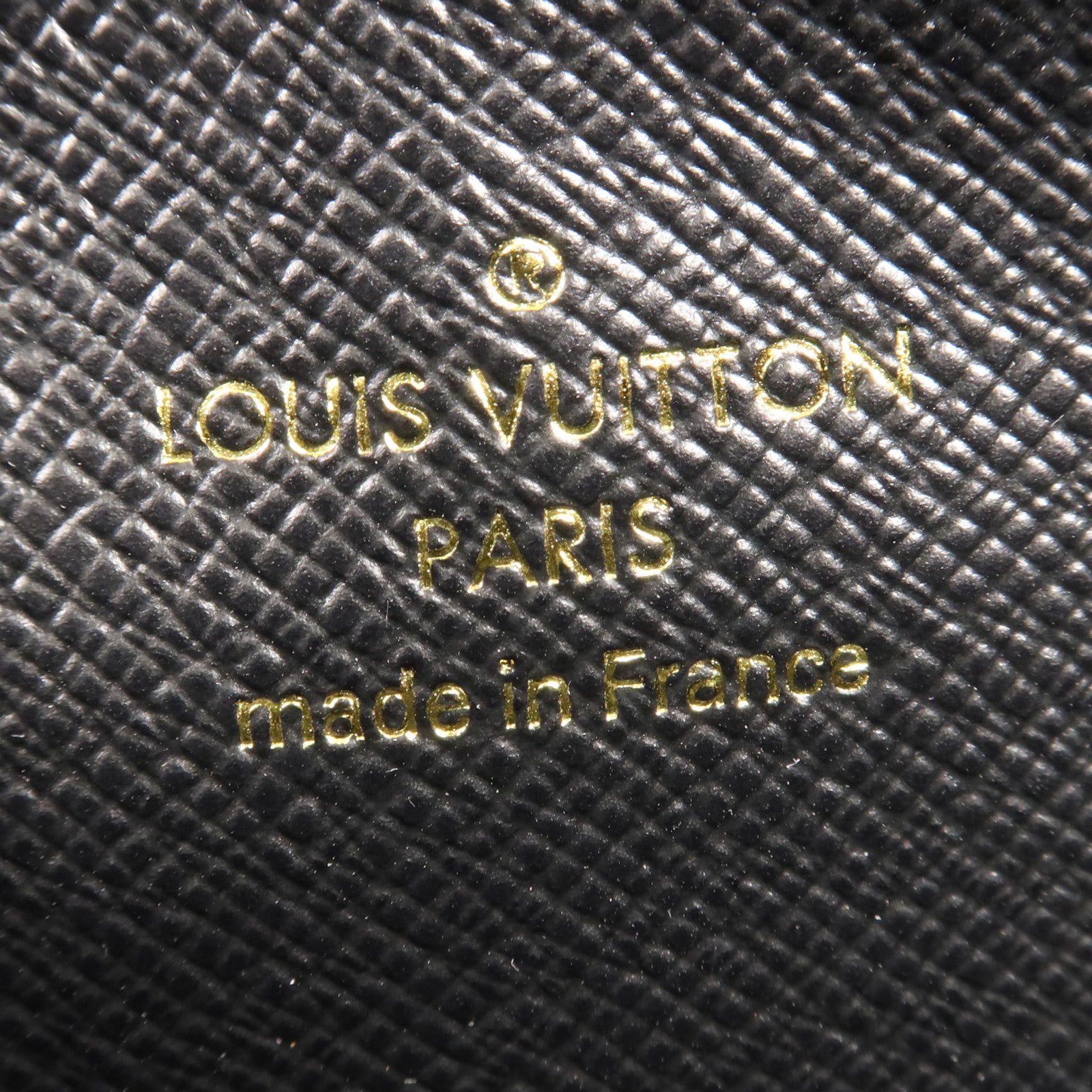 LOUIS VUITTON Monogram Reverse Pochette Trio金扣手拿包