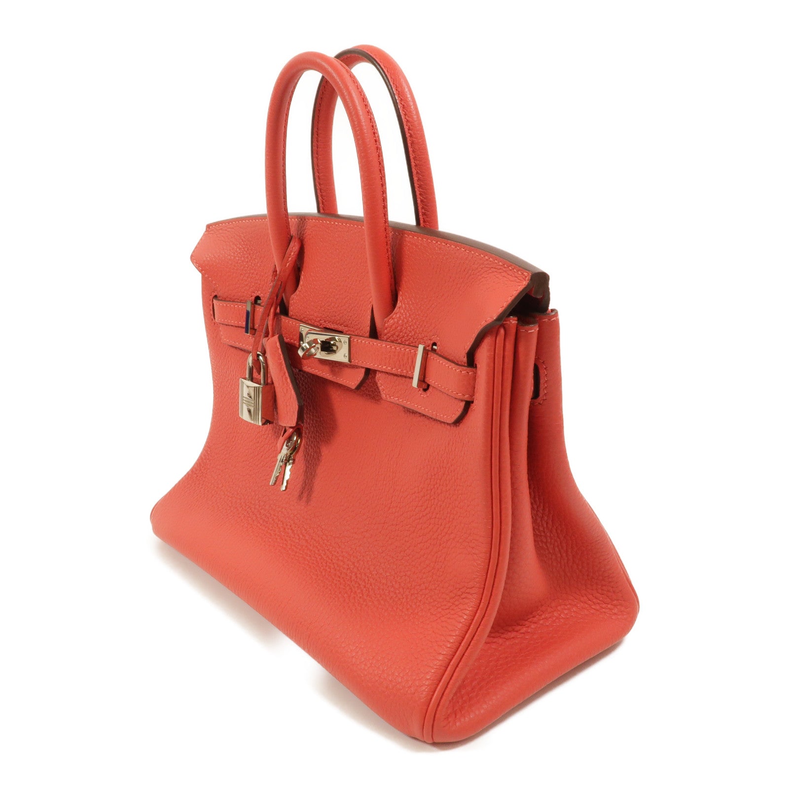 HERMES Togo皮革Birkin 25手挽袋Bougainvillea