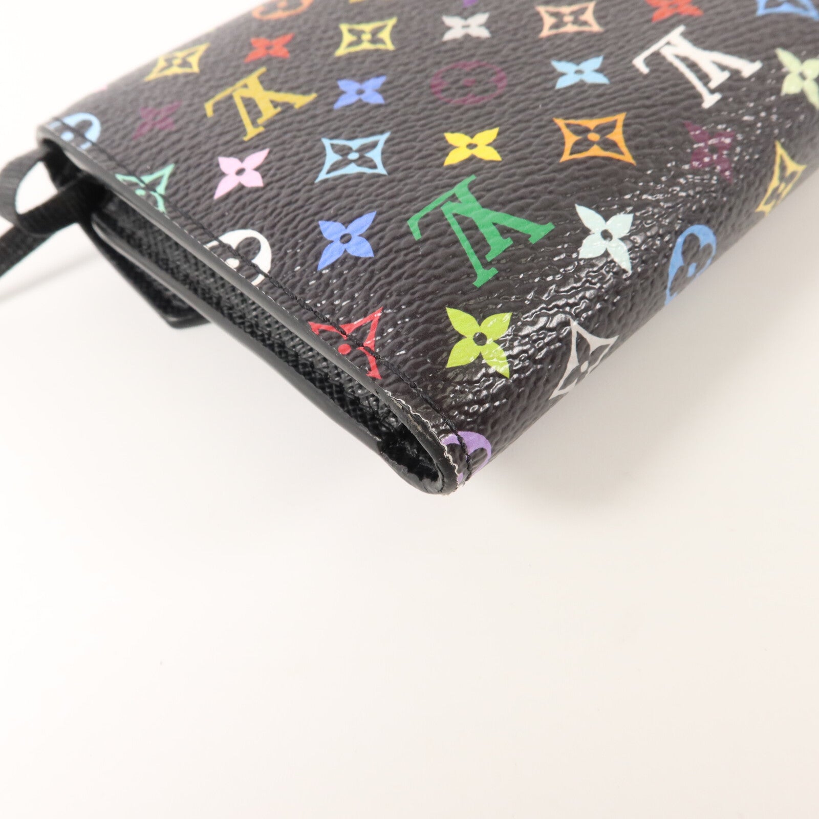 LOUIS VUITTON Monogram Multicolore LV X TM Victorine Wallet錢包