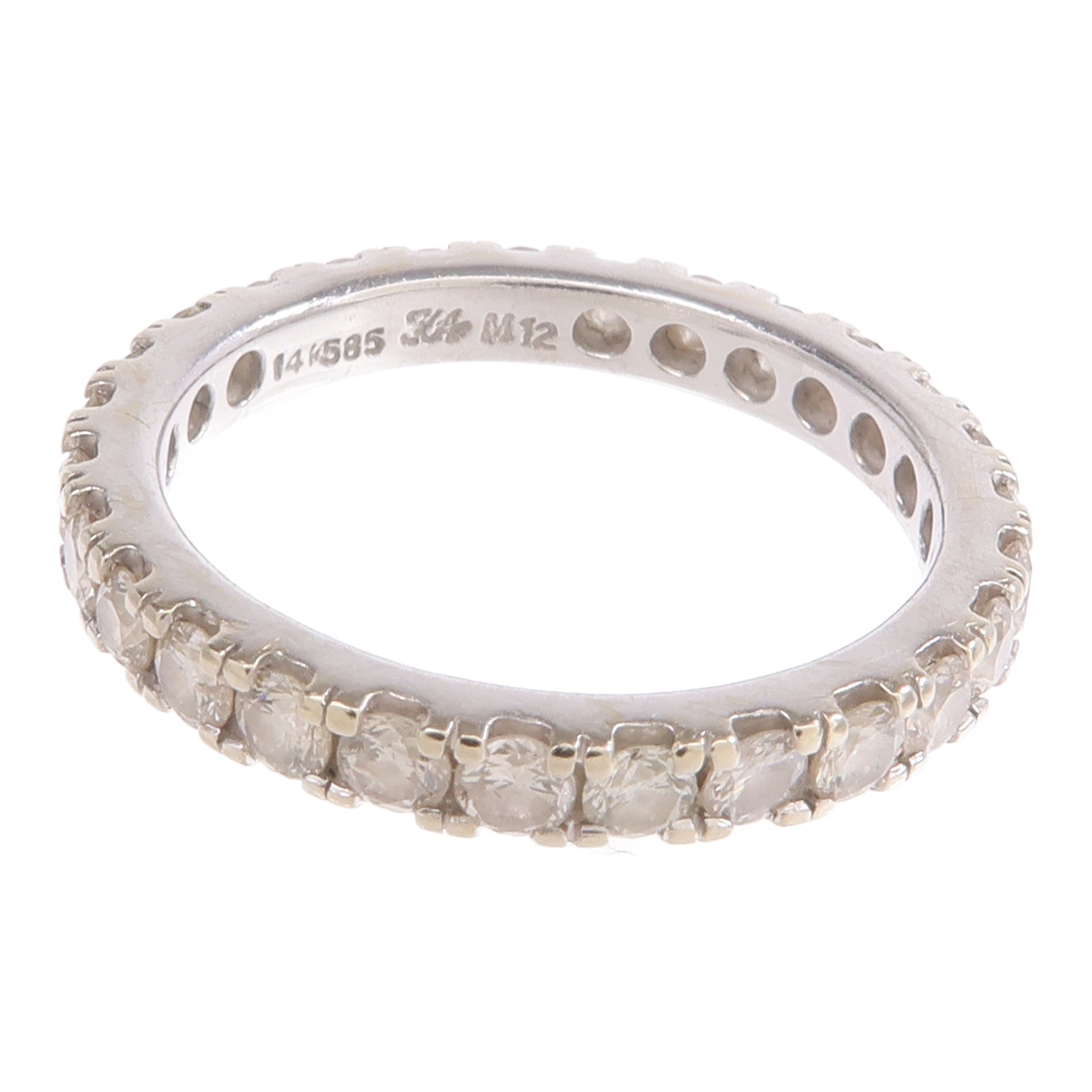 JEWELRY 14K白金Diamond Ring鑽石戒指