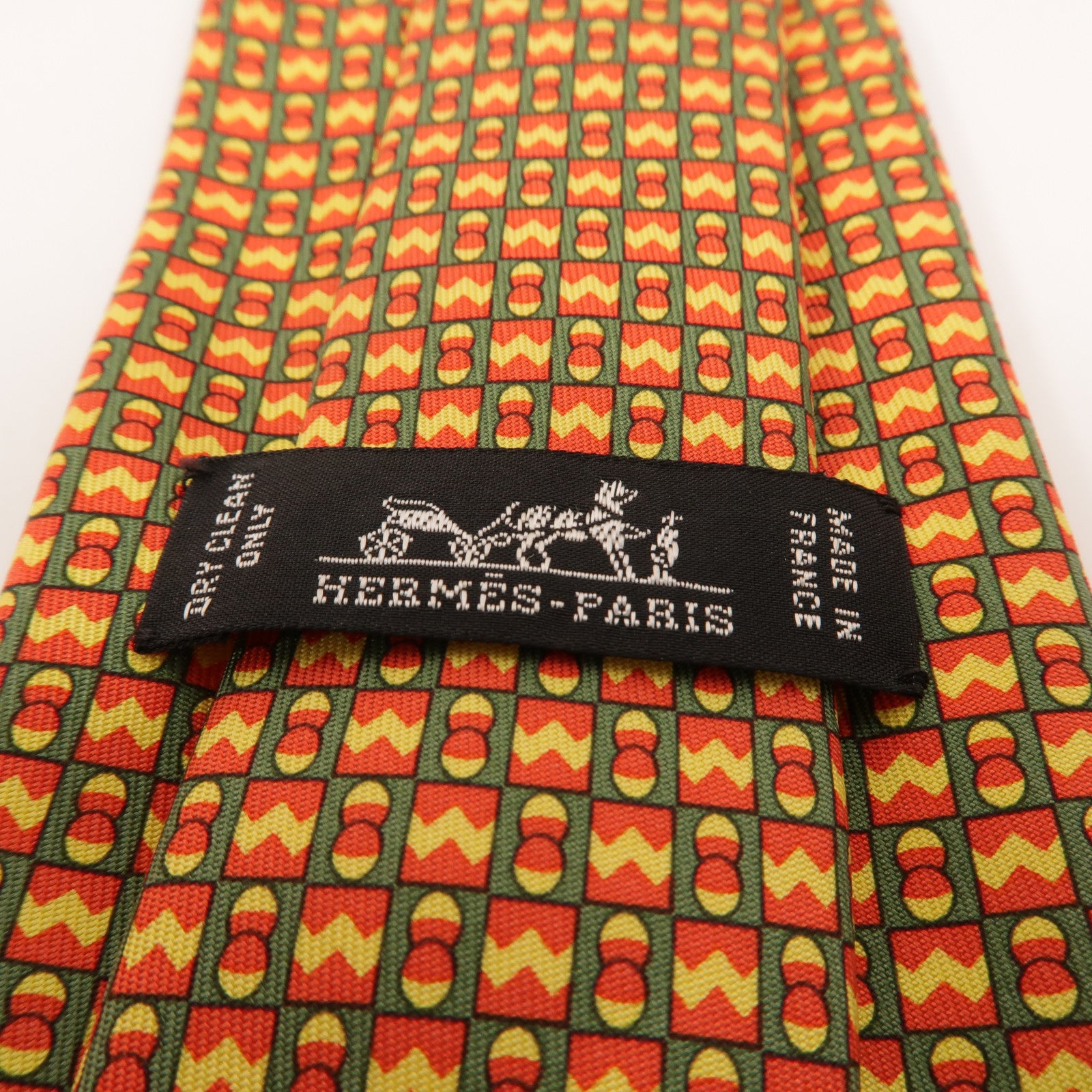 HERMES 絲質Necktie領帶