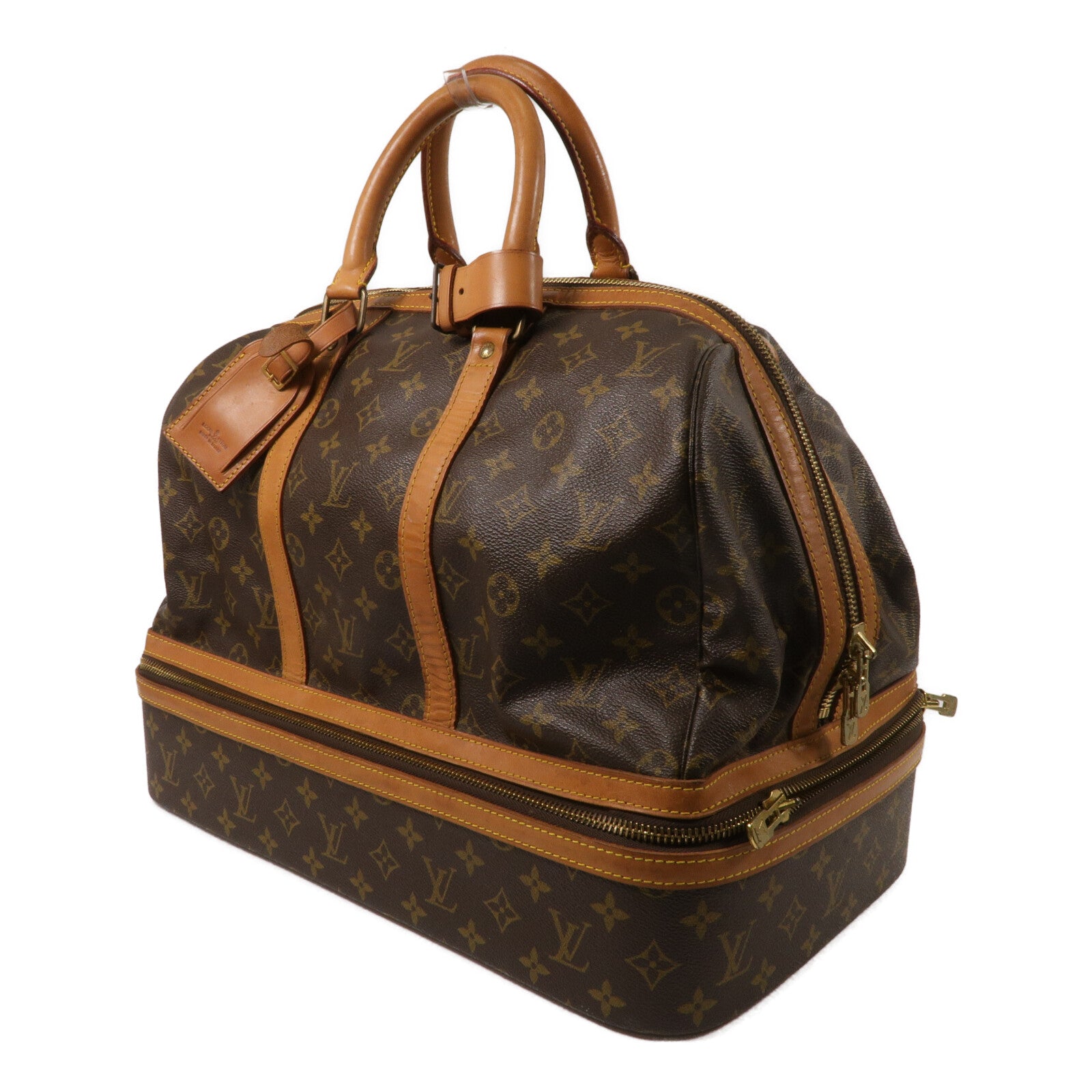 LOUIS VUITTON Monogram Sac Sports Boston手挽袋