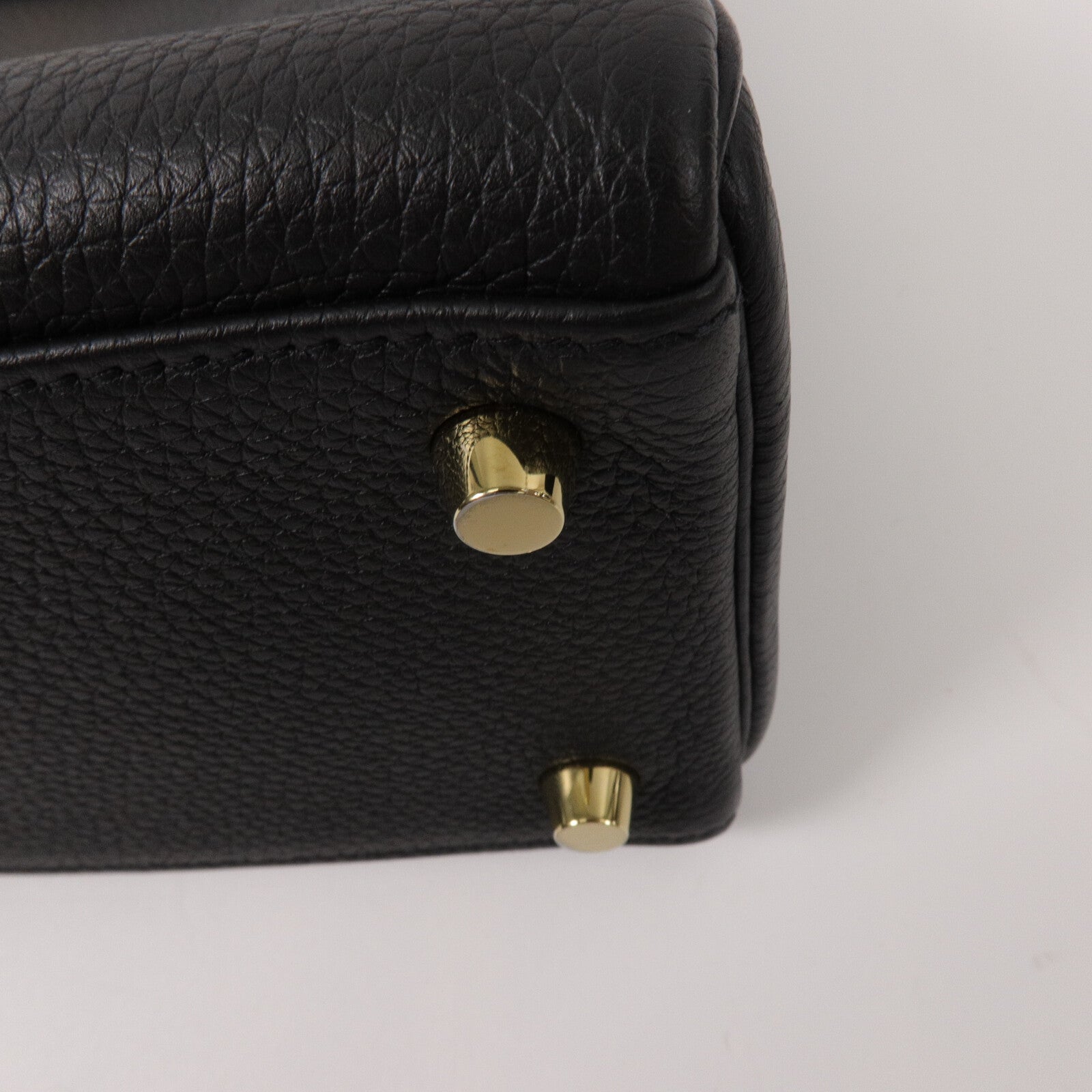 HERMES Togo皮革Kelly 25手挽肩背兩用袋Noir
