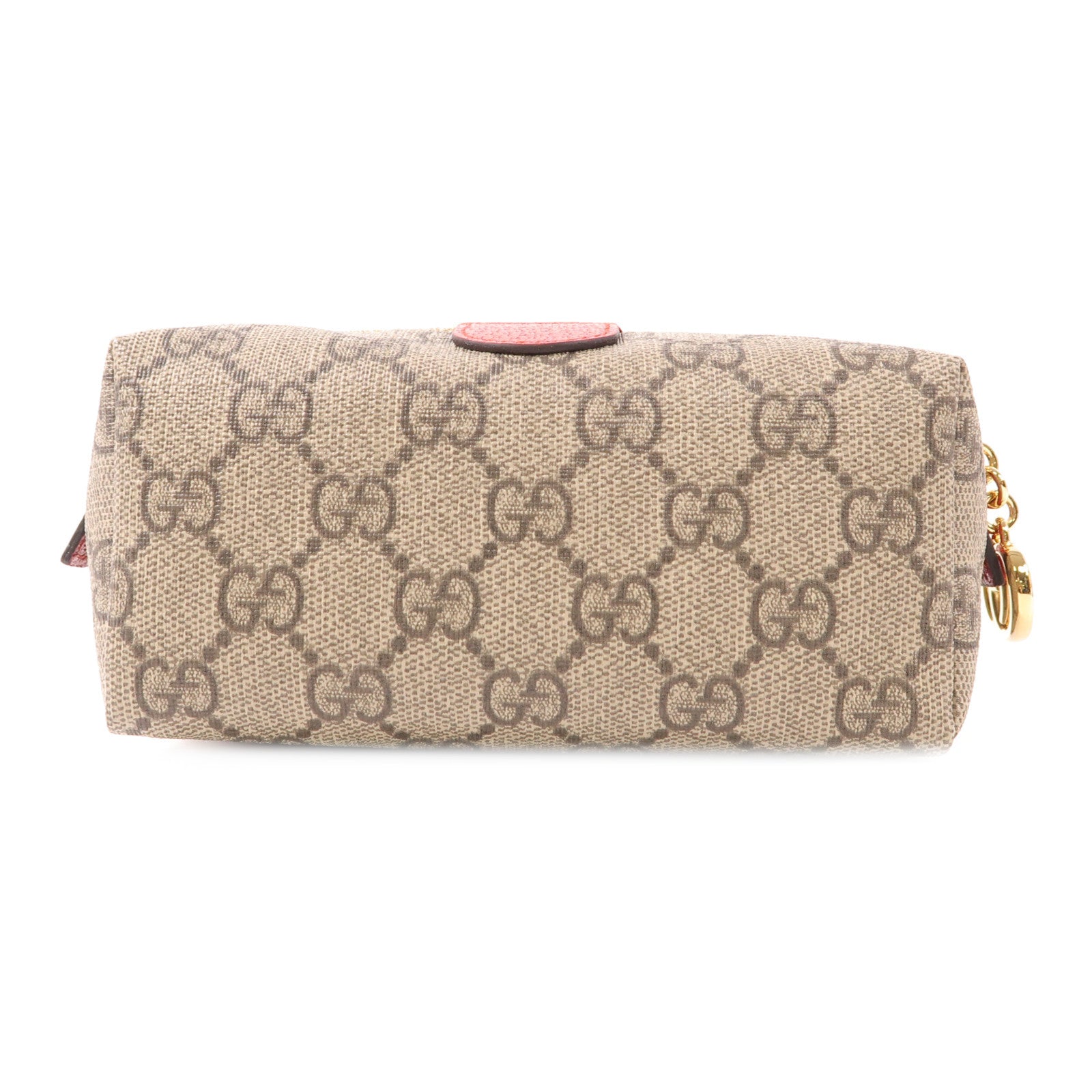 GUCCI 塗層帆布Pouch金扣手拿包