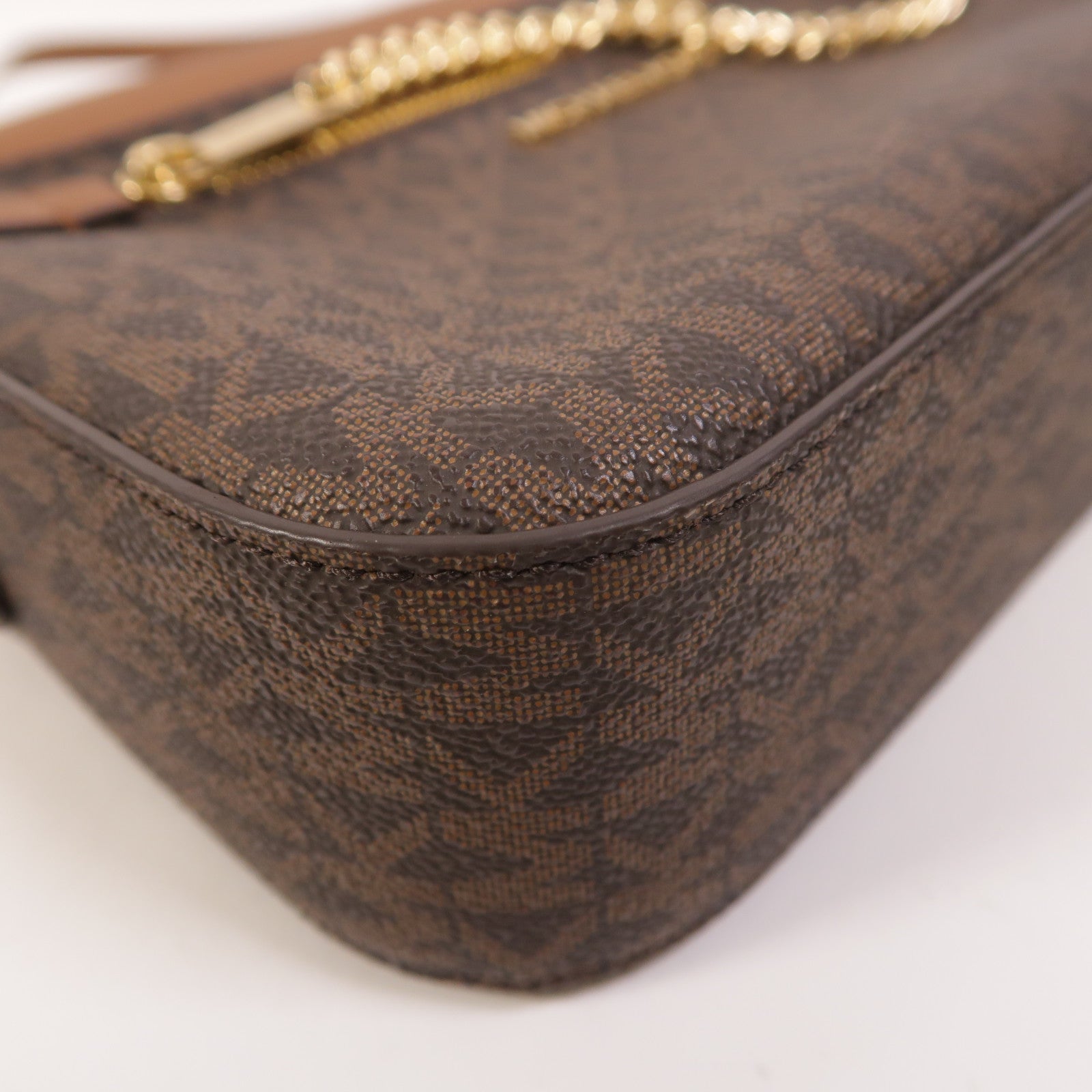 Michael Kors 塗層帆布Shoulder Bag金扣肩背袋