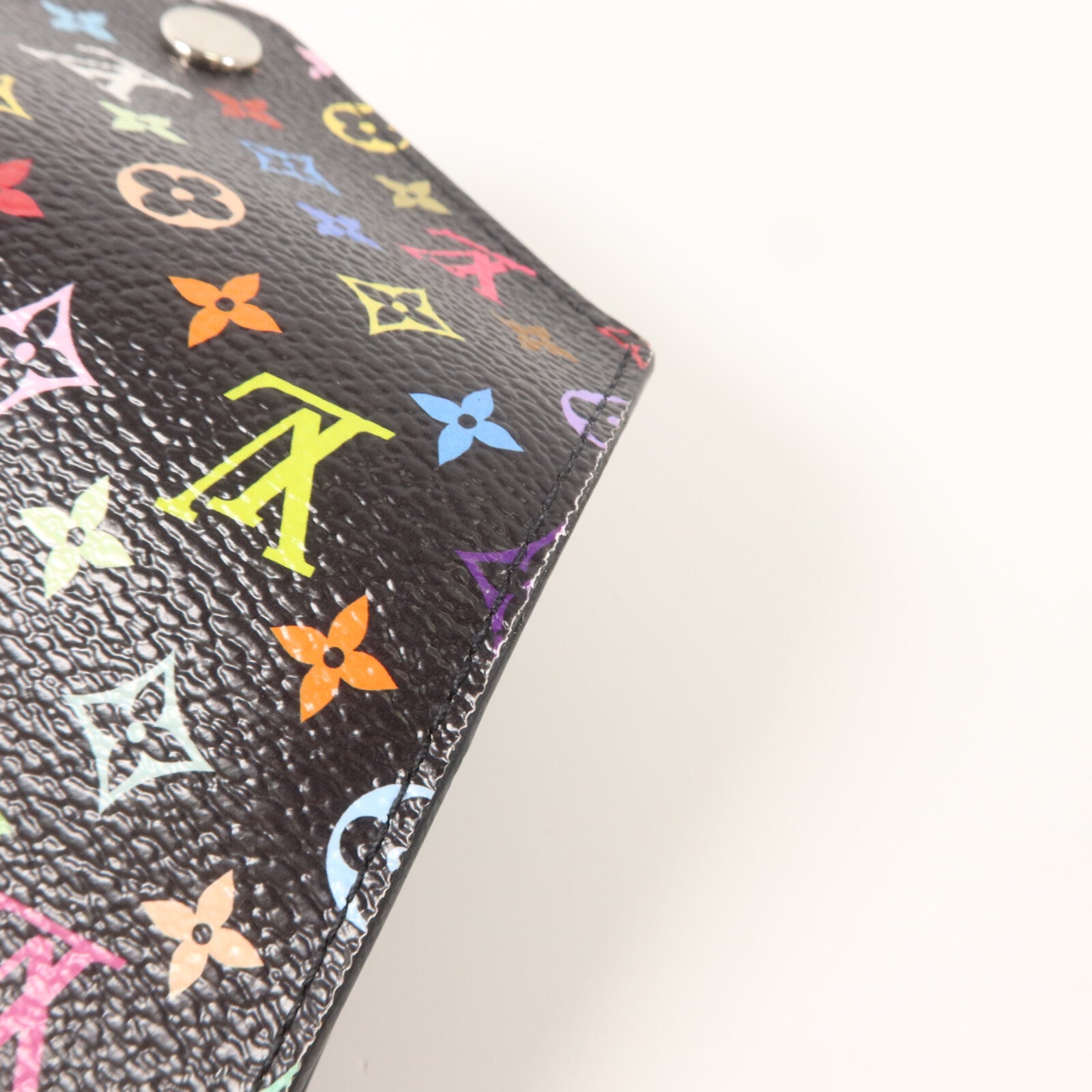 LOUIS VUITTON Monogram Multicolore LV X TM Victorine Wallet錢包