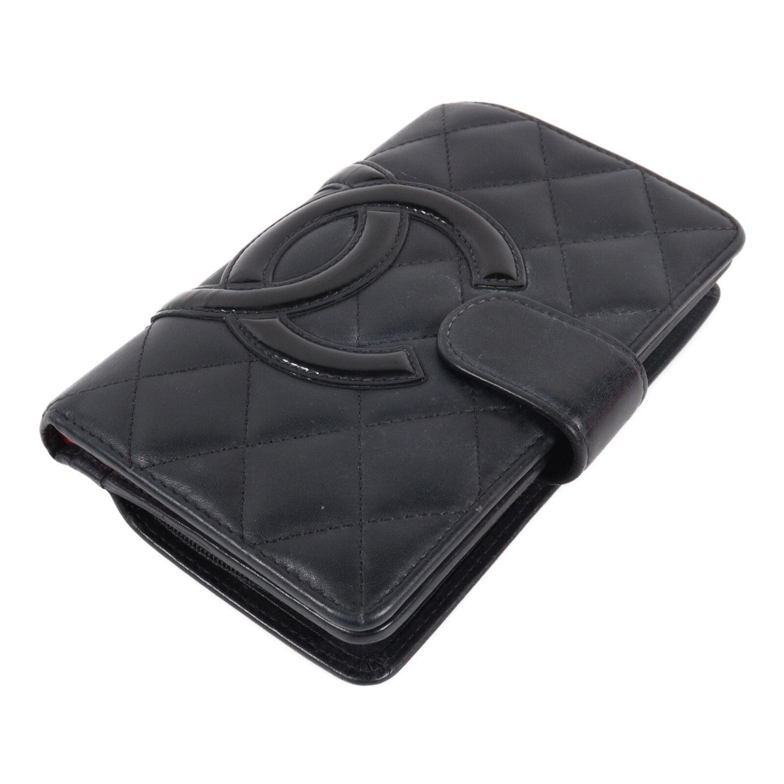 CHANEL 牛皮皮革Cambon Wallet錢包