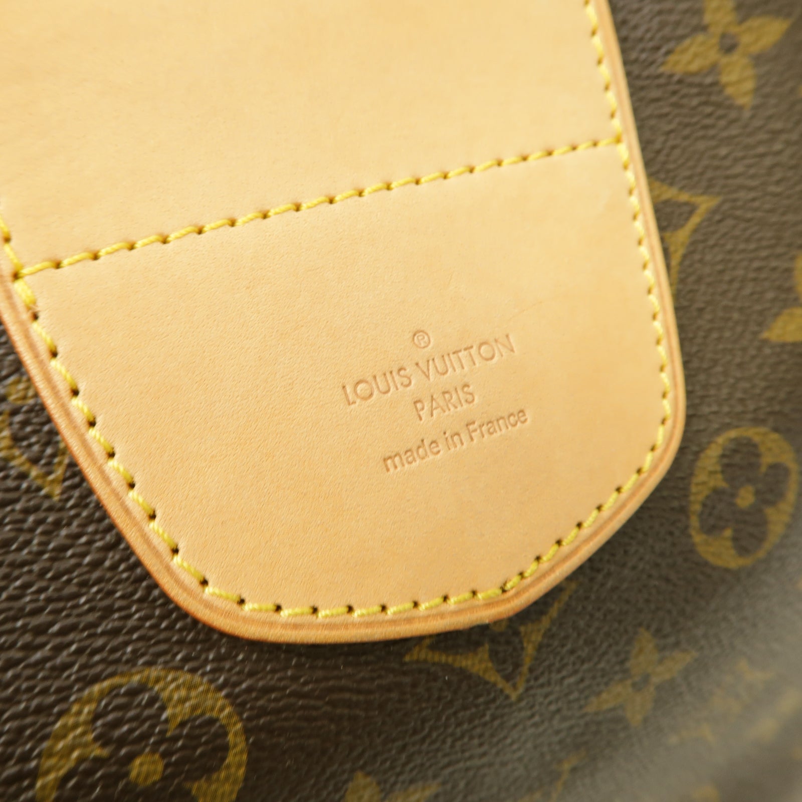 LOUIS VUITTON Monogram Stresa PM金扣肩背袋棕色