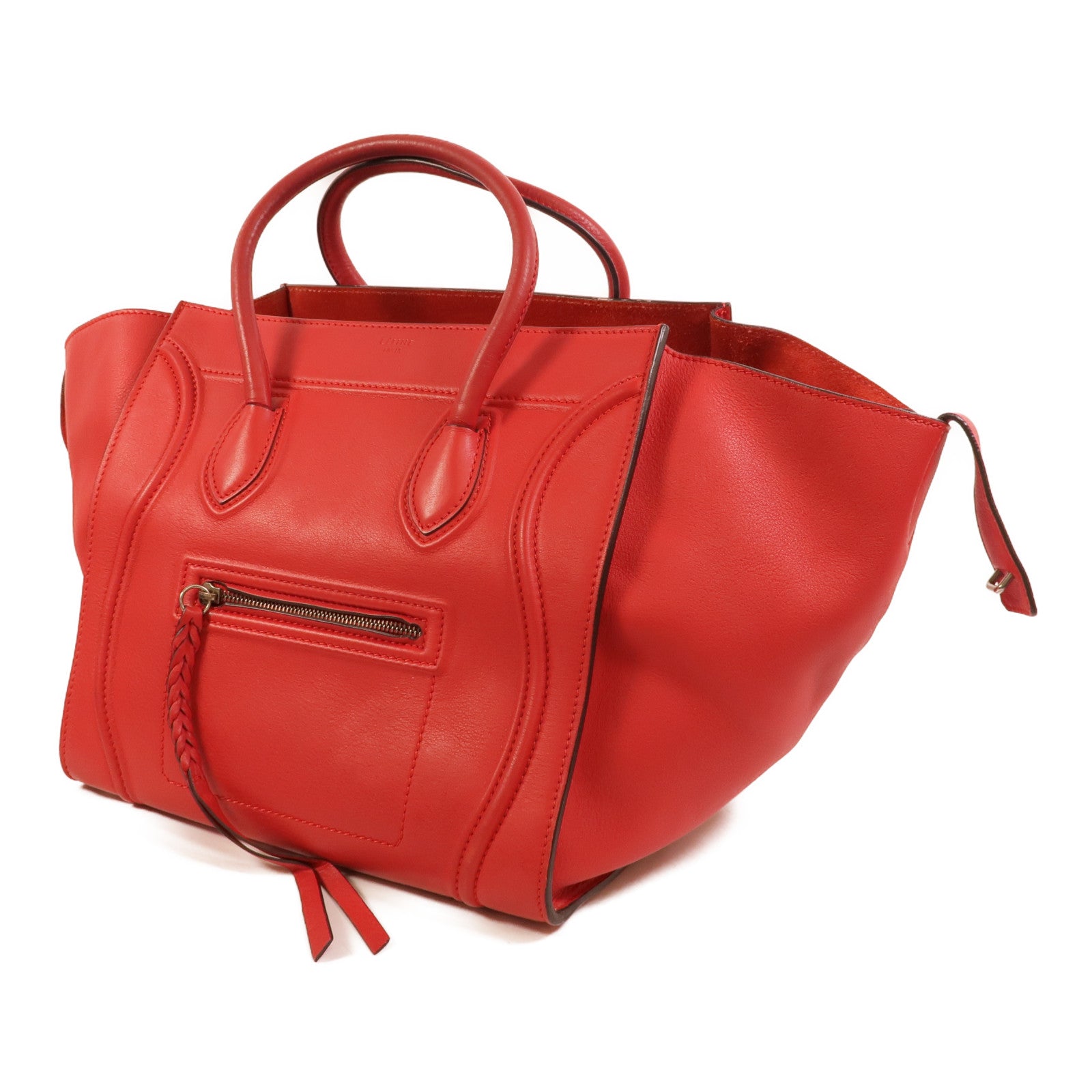 CELINE 牛皮皮革Luggage Phantom手挽袋