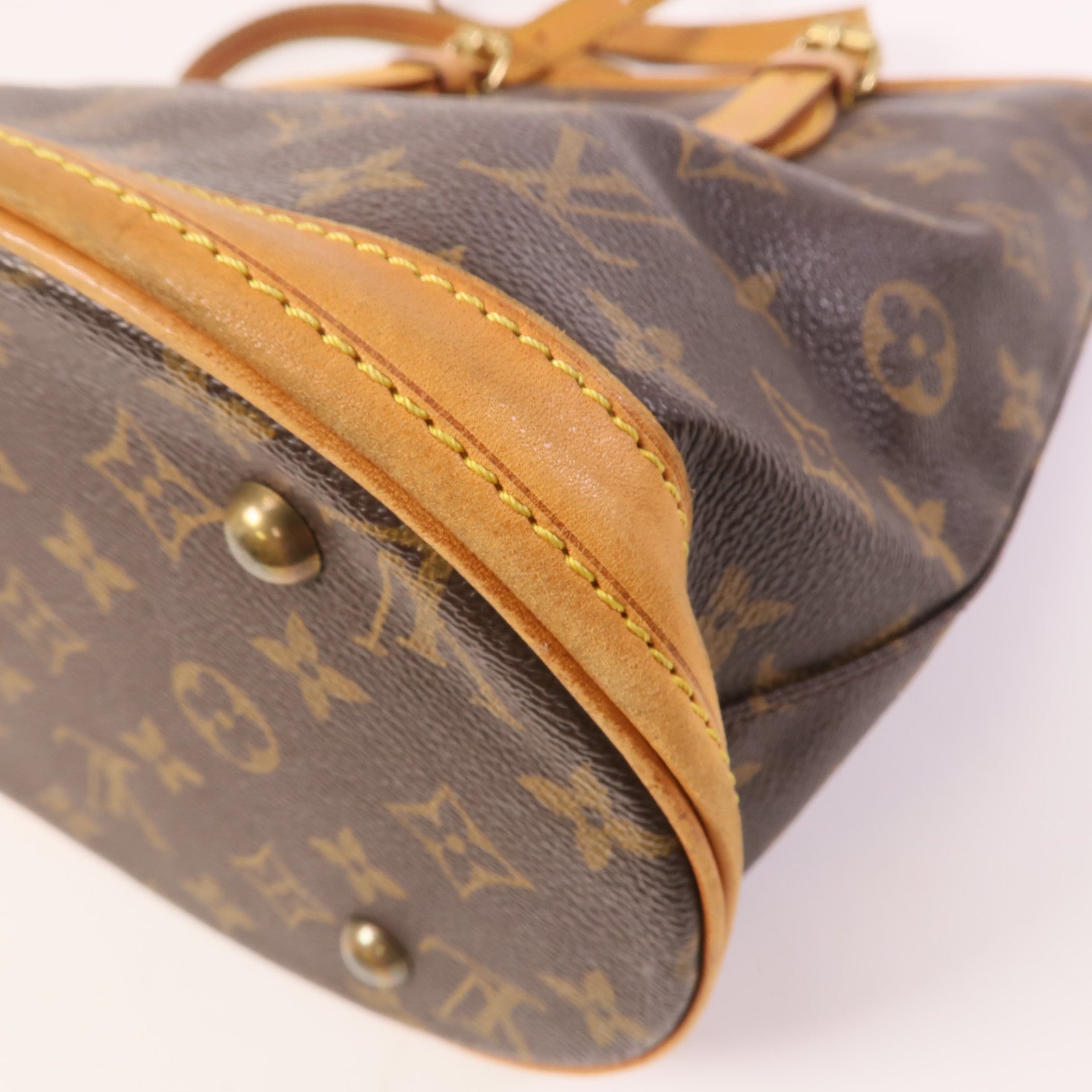 LOUIS VUITTON Monogram Bucket PM金扣手挽袋
