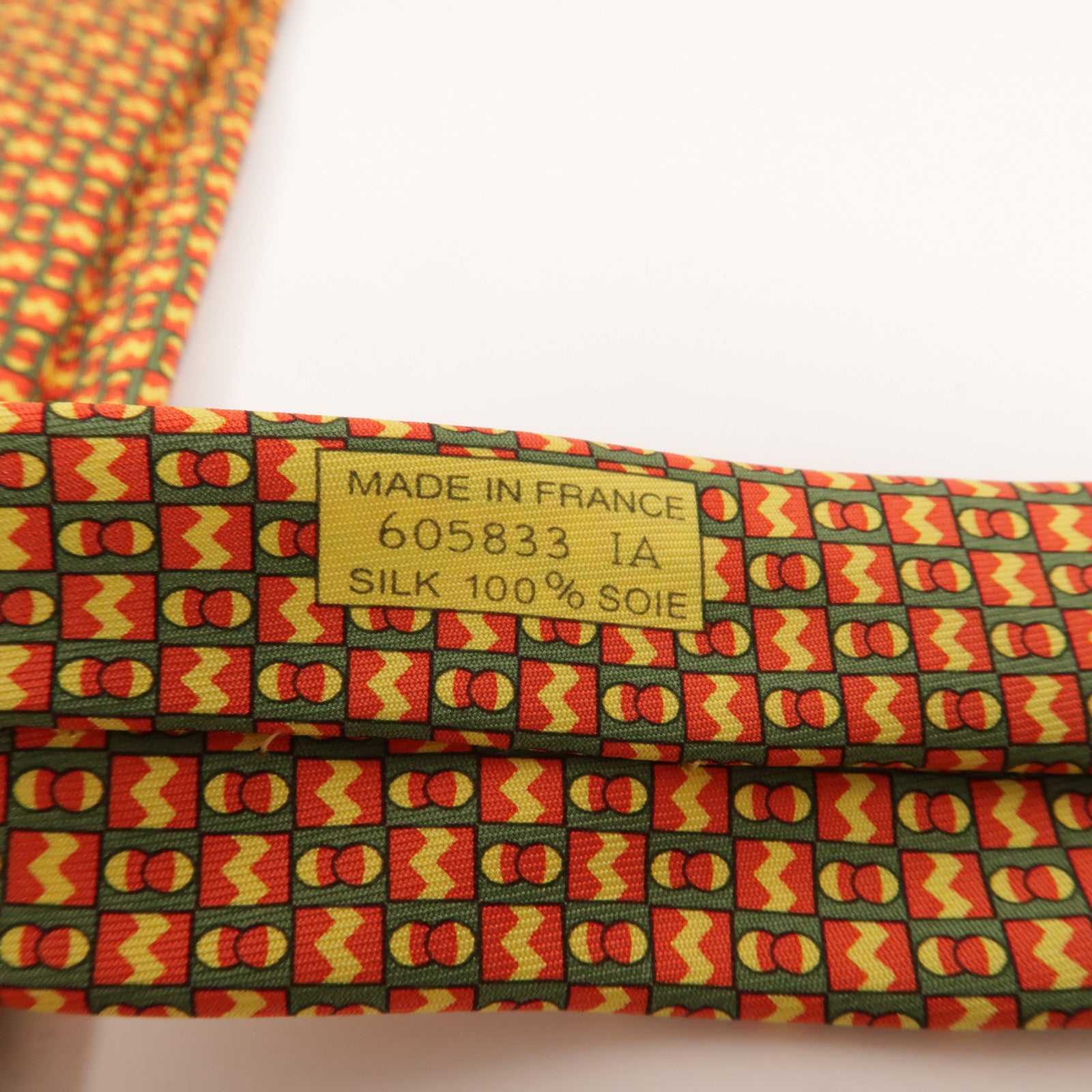 HERMES 絲質Necktie領帶