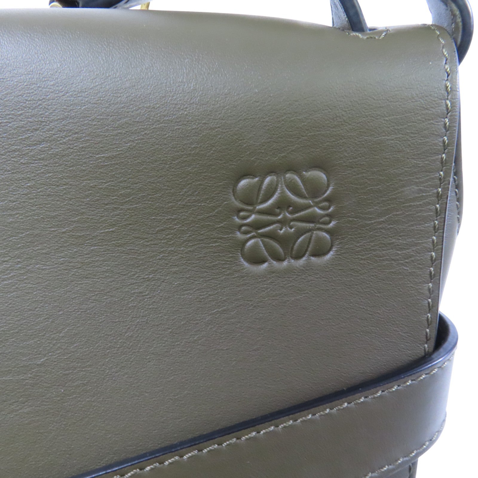 LOEWE 牛皮皮革Gate Dual肩背袋