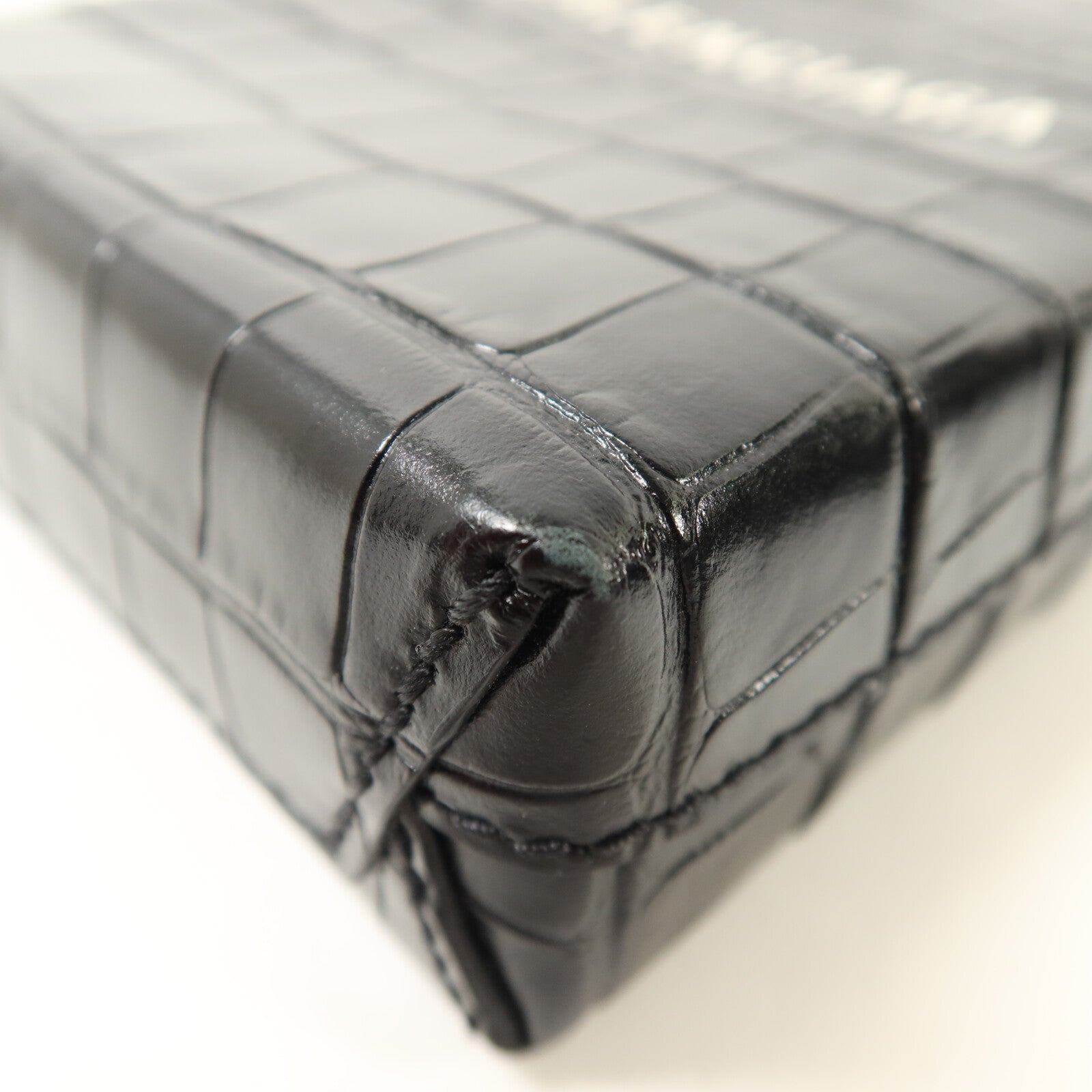 BALENCIAGA 牛皮皮革Mini Shopping Phone Holder Bag手挽肩背兩用袋