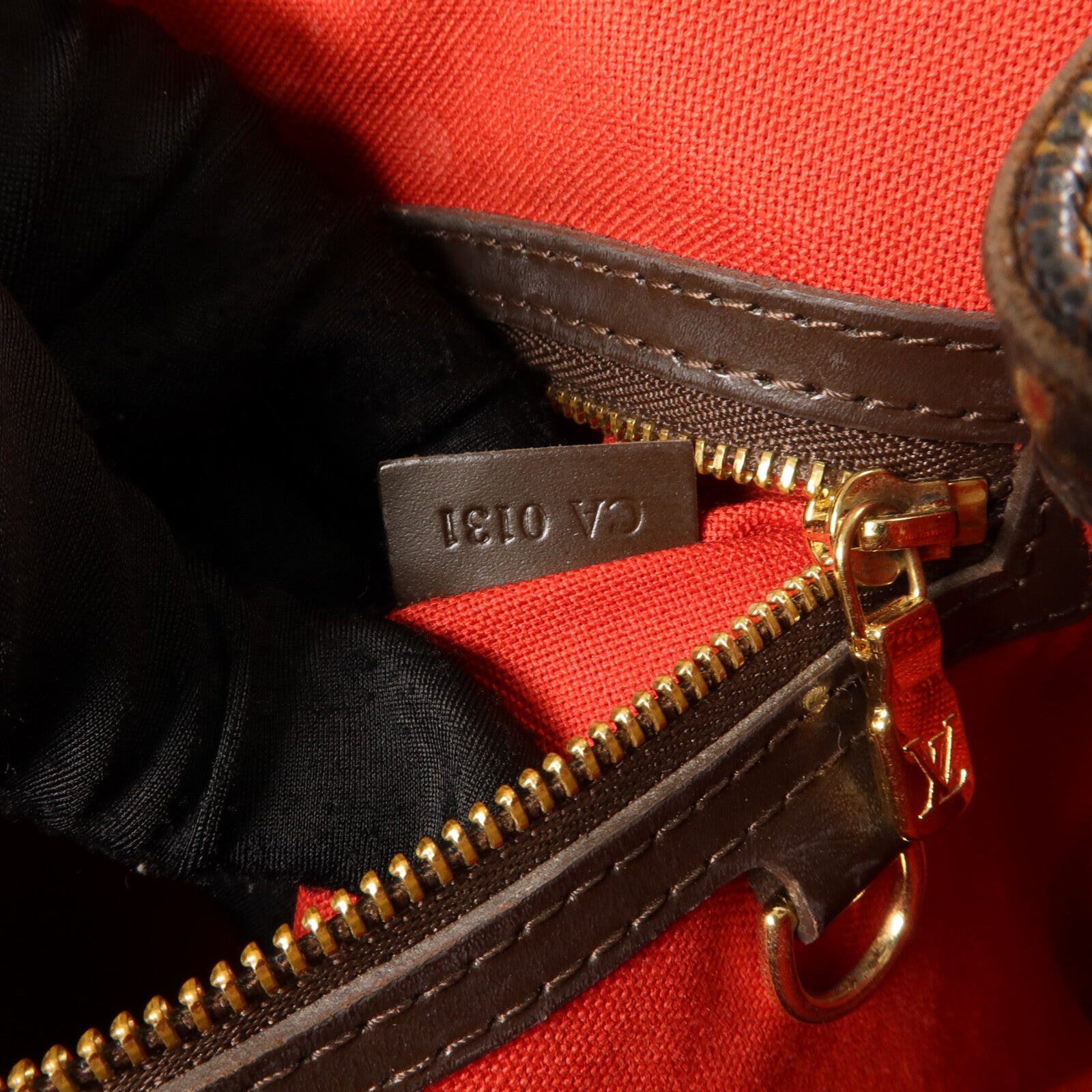 LOUIS VUITTON Damier Cabas Rivington金扣肩背袋