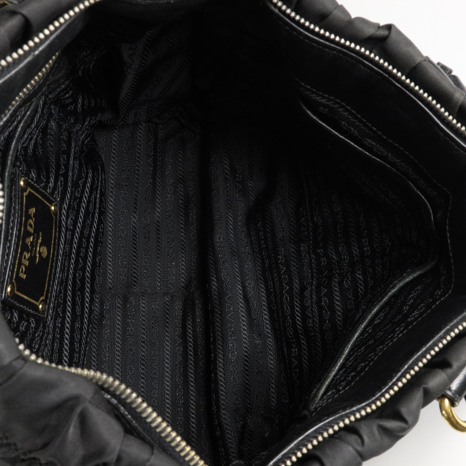 PRADA 尼龍Tessuto Gaufre 2 Way手挽肩背兩用袋