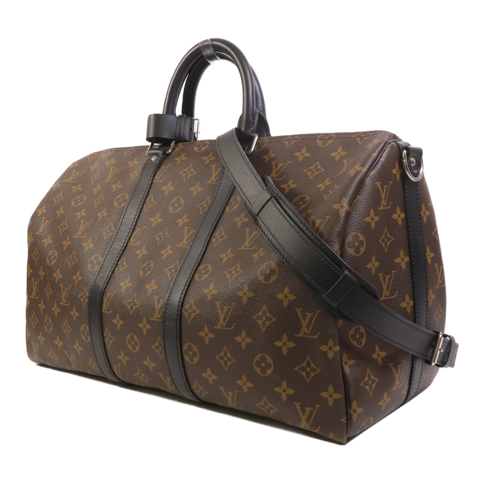 LOUIS VUITTON Monogram Keepall Bandouliere 45手挽肩背兩用袋