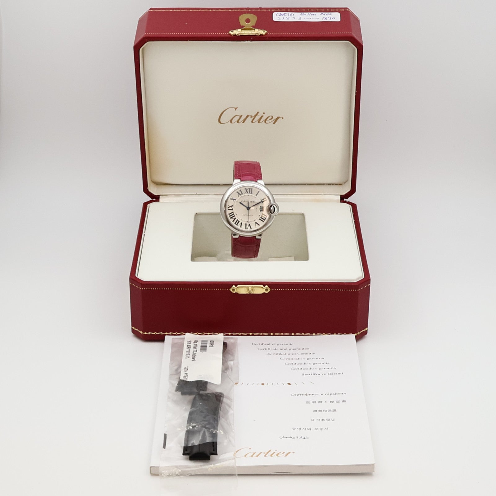 CARTIER Ballon Blue CRW9017Z4