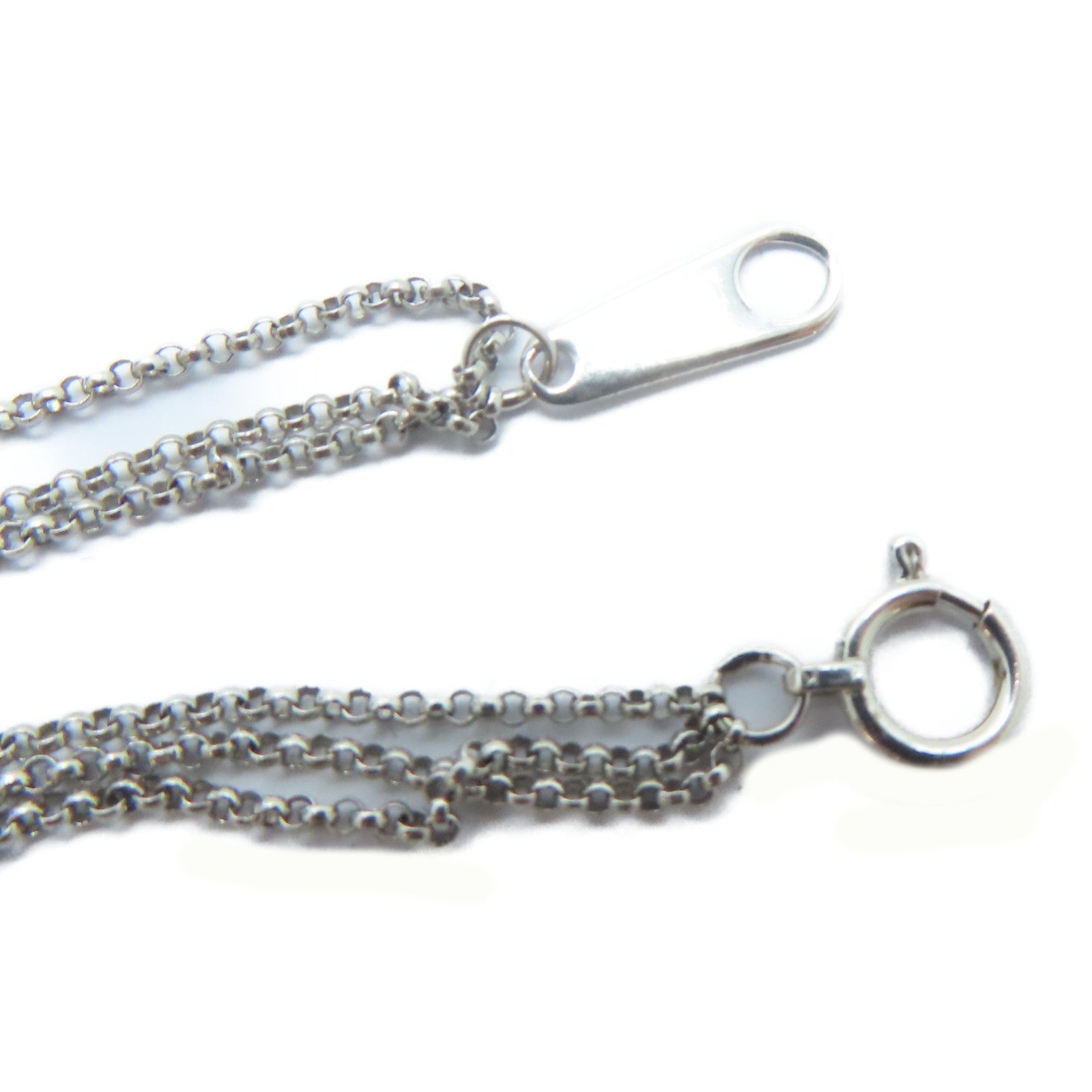 JEWELRY PT900鉑金/18K白金Sapphire Necklace 1.16ct藍寶石/0.63ct鑚石項鏈