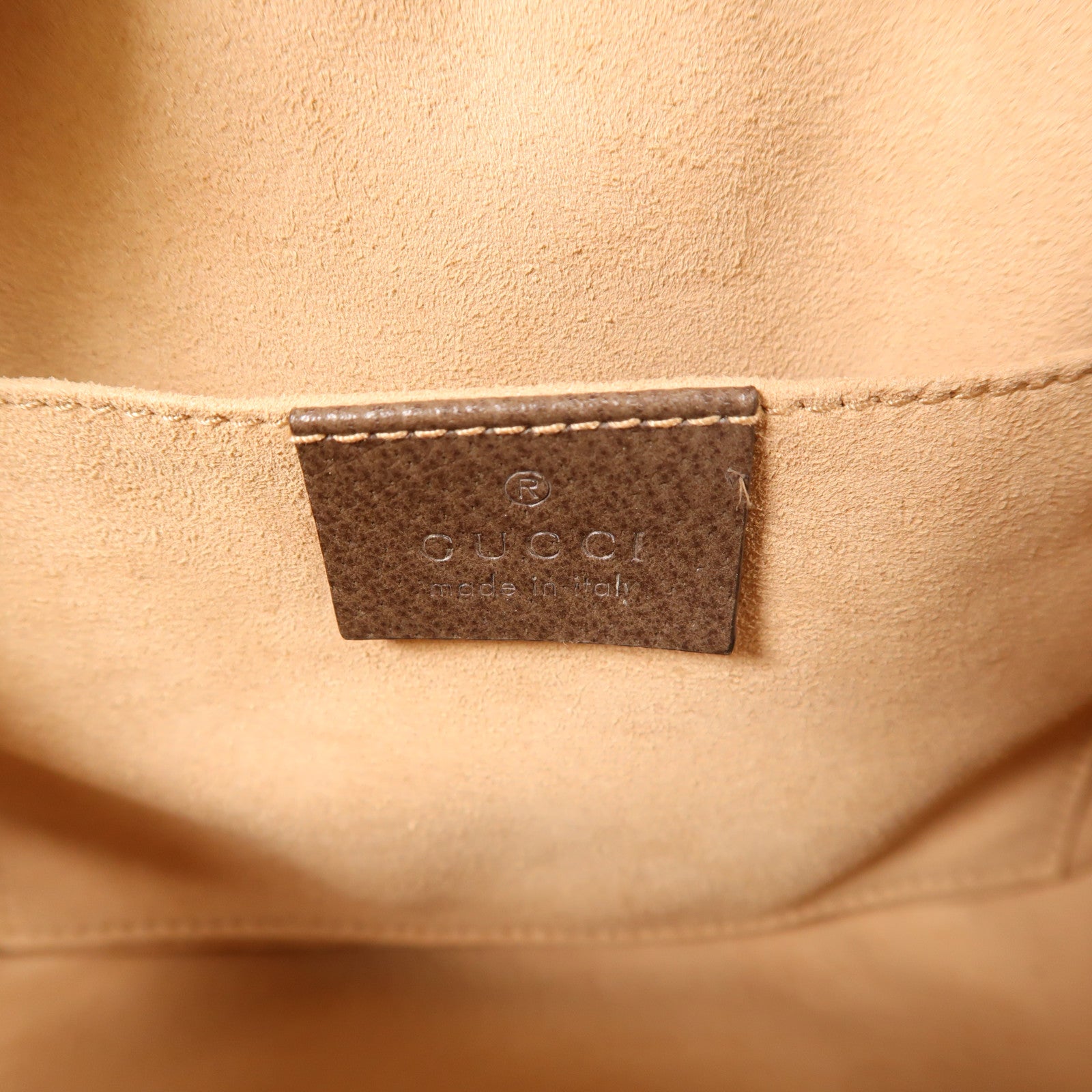 GUCCI 塗層帆布Ophidia GG Mini金扣手挽肩背兩用袋