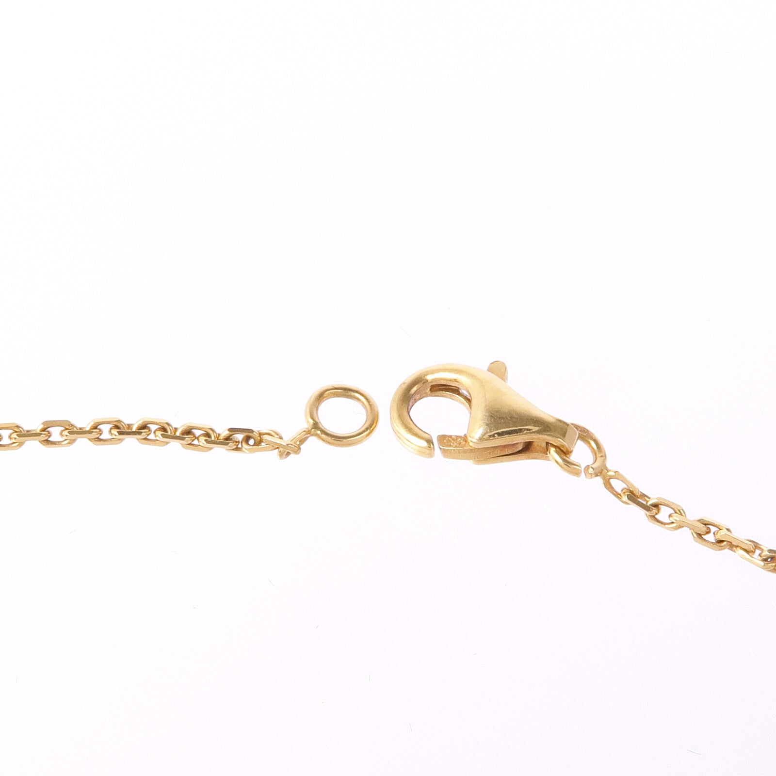 Van Cleef & Arpels 18K黃金Vintage Alhambra Necklace珍珠母貝項鍊