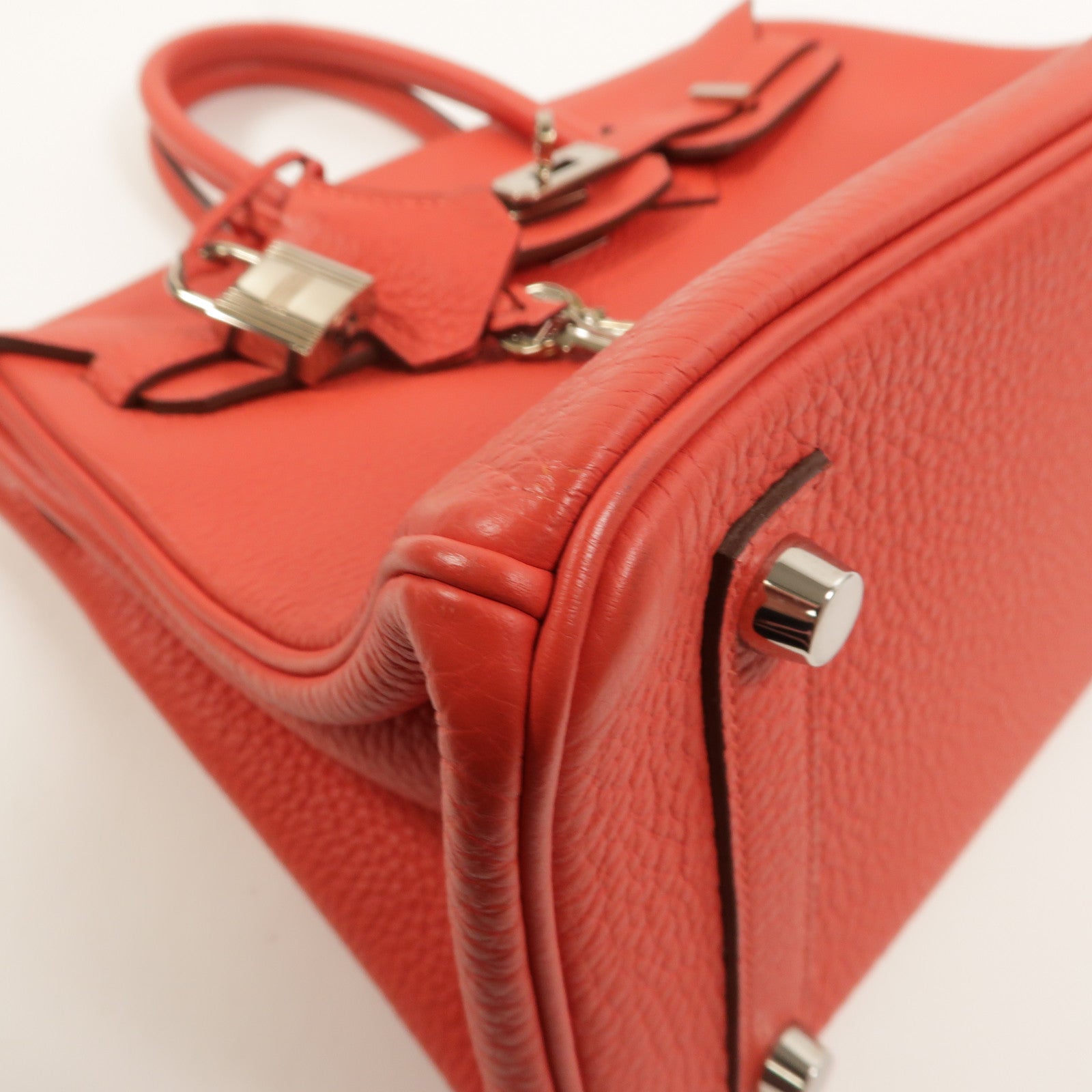 HERMES Togo皮革Birkin 25手挽袋Bougainvillea