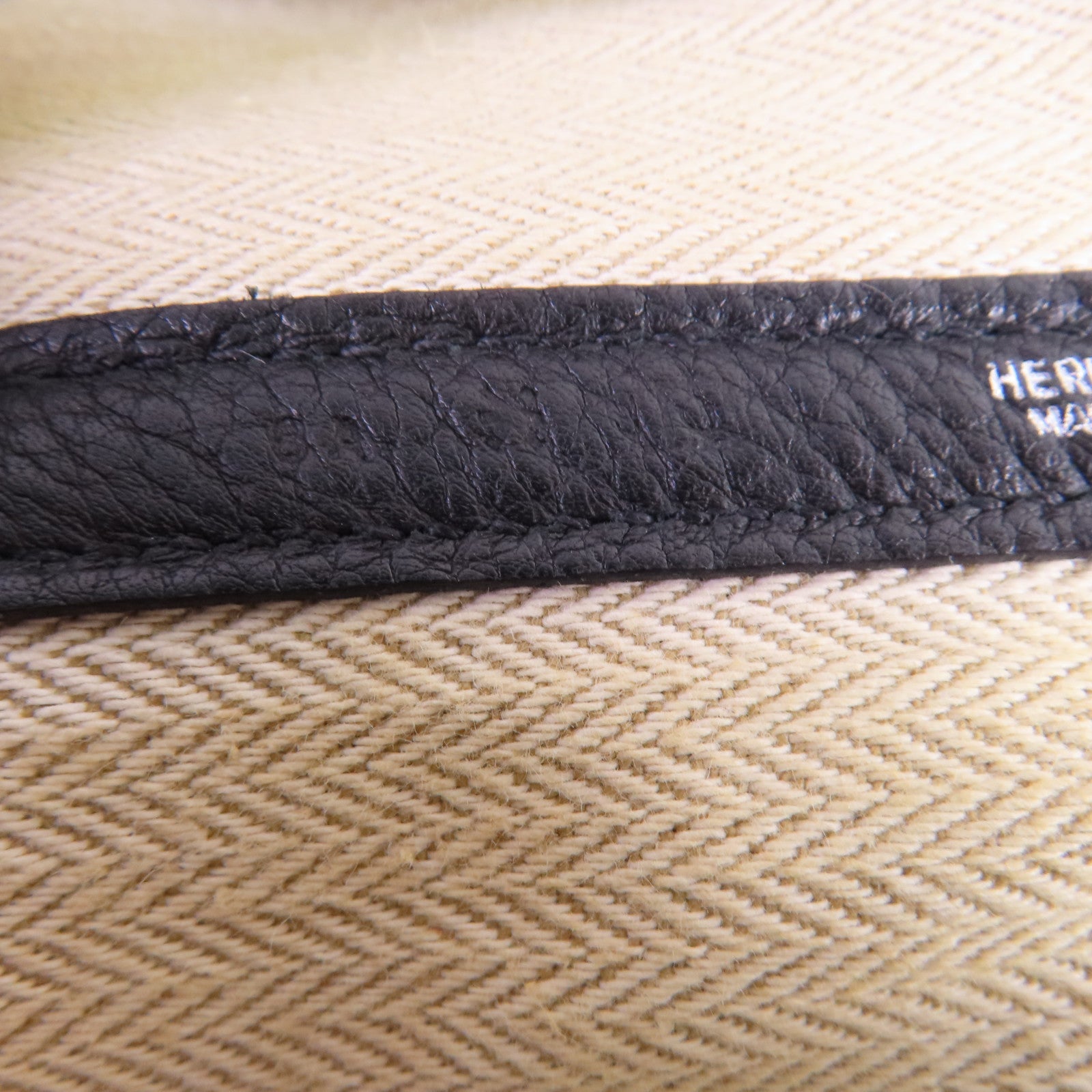 HERMES Negonda皮革GardenParty PM Tote Bag銀扣手挽袋