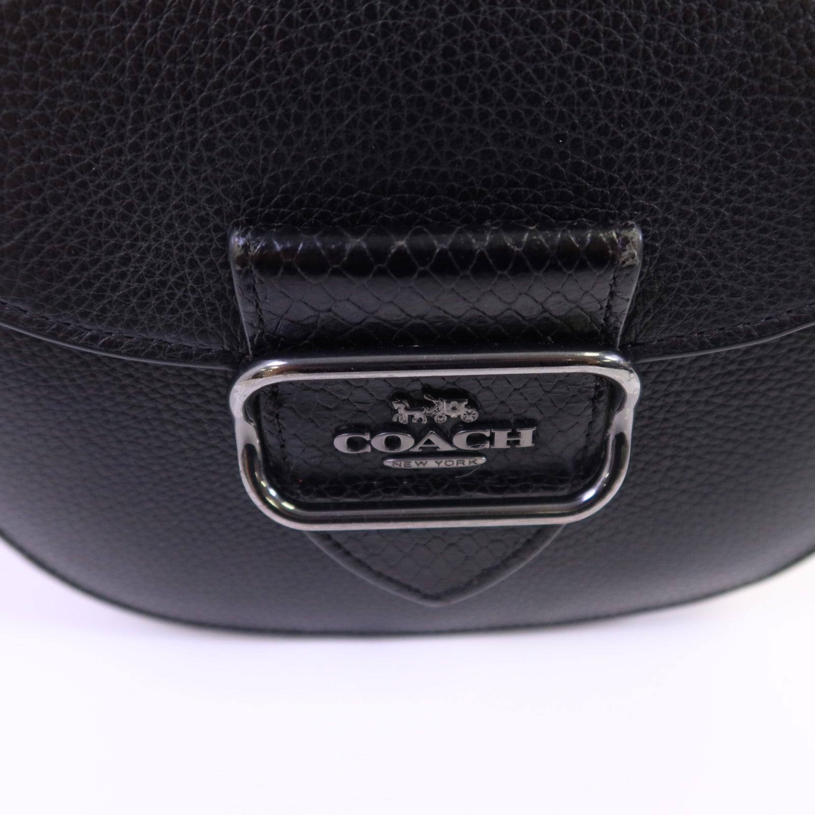 COACH 牛皮皮革Shoulder Bag肩背袋