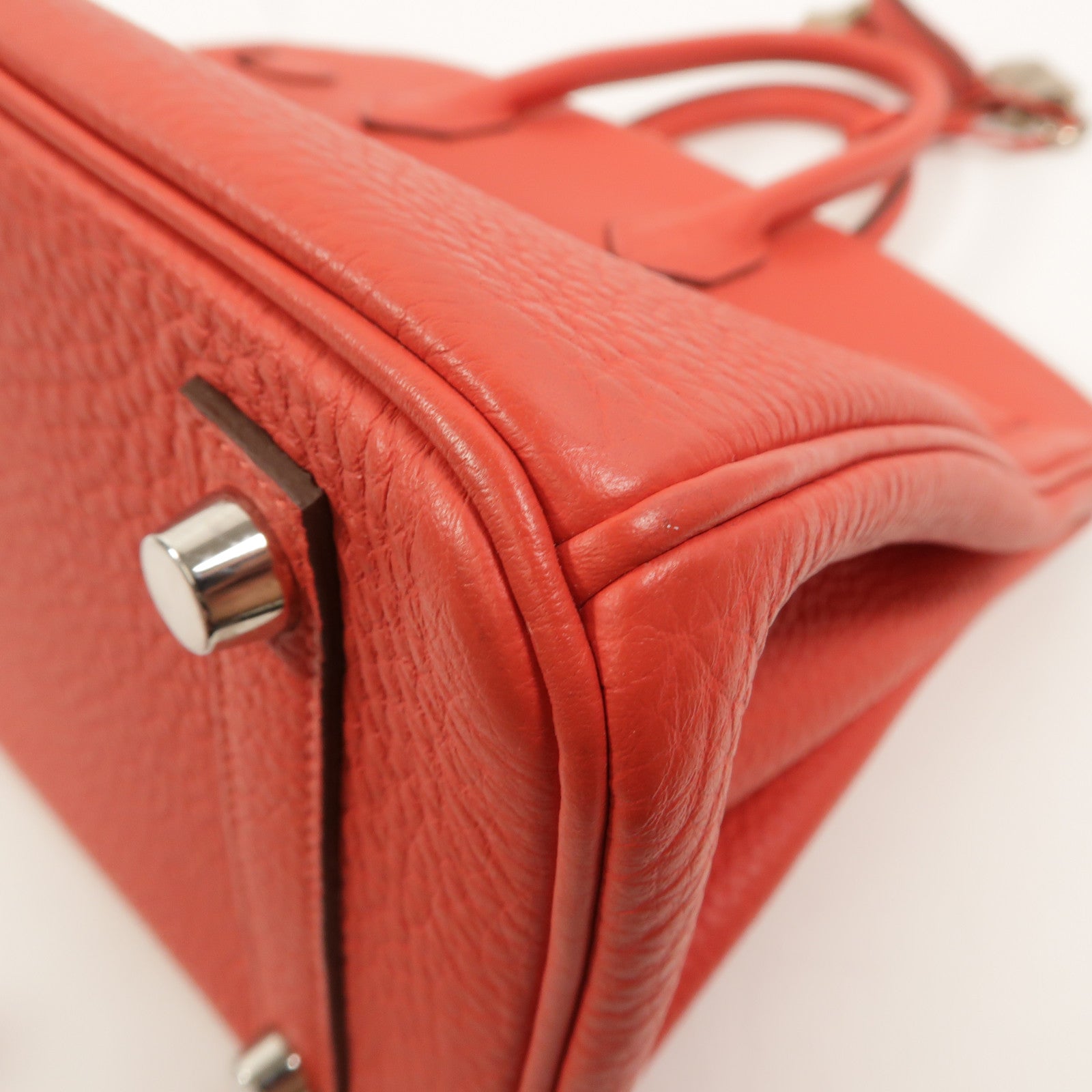 HERMES Togo皮革Birkin 25手挽袋Bougainvillea