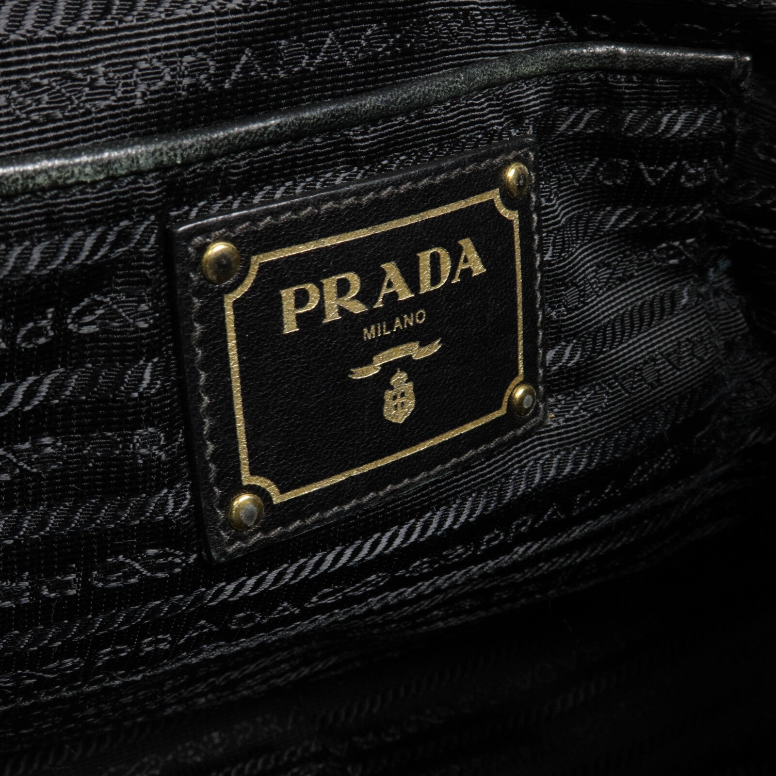 PRADA 尼龍Tessuto Gaufre 2 Way手挽肩背兩用袋