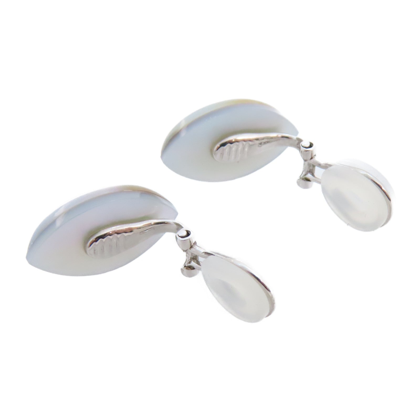 TASAKI 18K白金/馬貝珍珠Mabe Pearl Necklace and Earrings 2piece set項鏈/耳環套裝