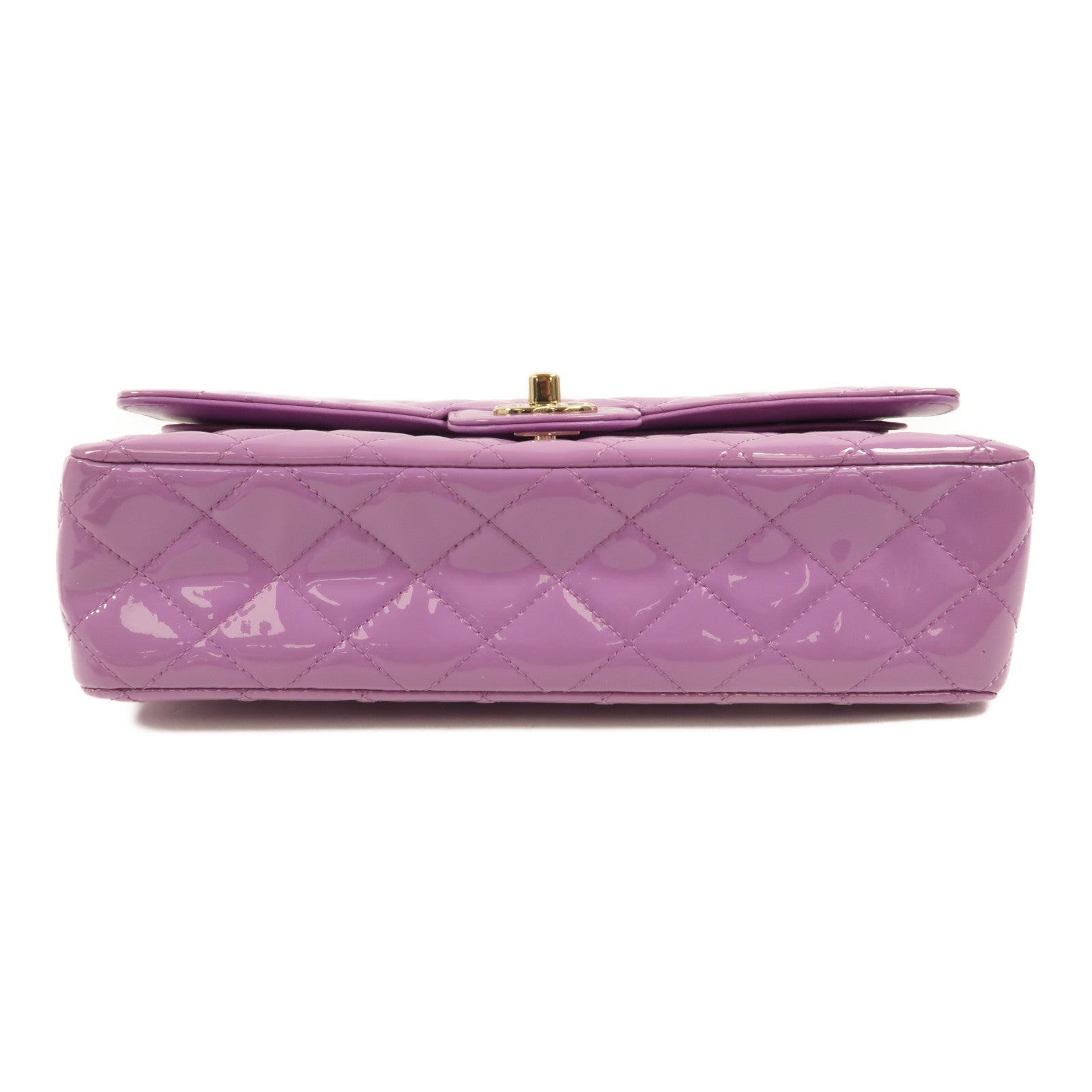 CHANEL 漆皮皮革Classic 25鏈帶肩背袋