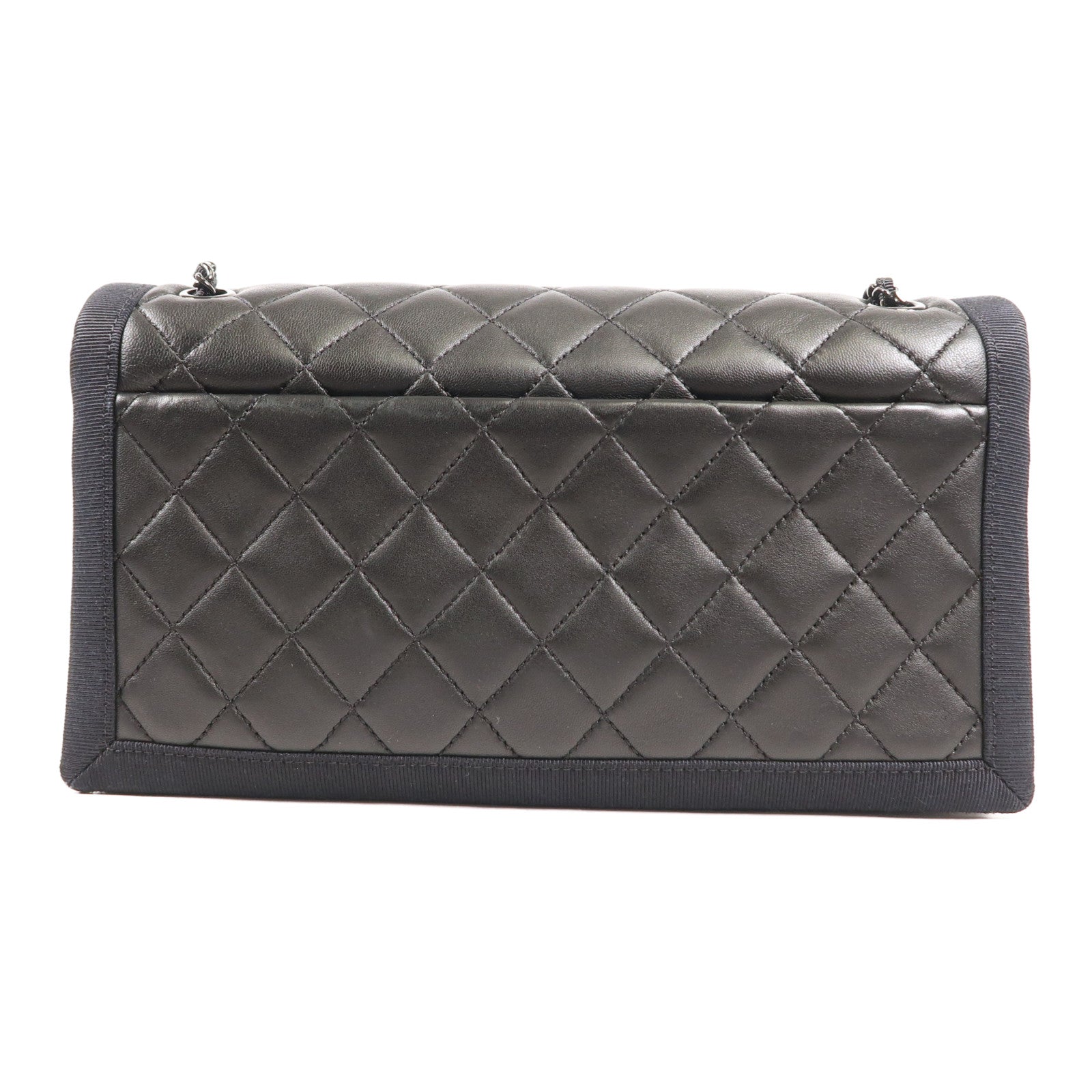 CHANEL 牛皮皮革Chain Shoulder鏈帶肩背袋