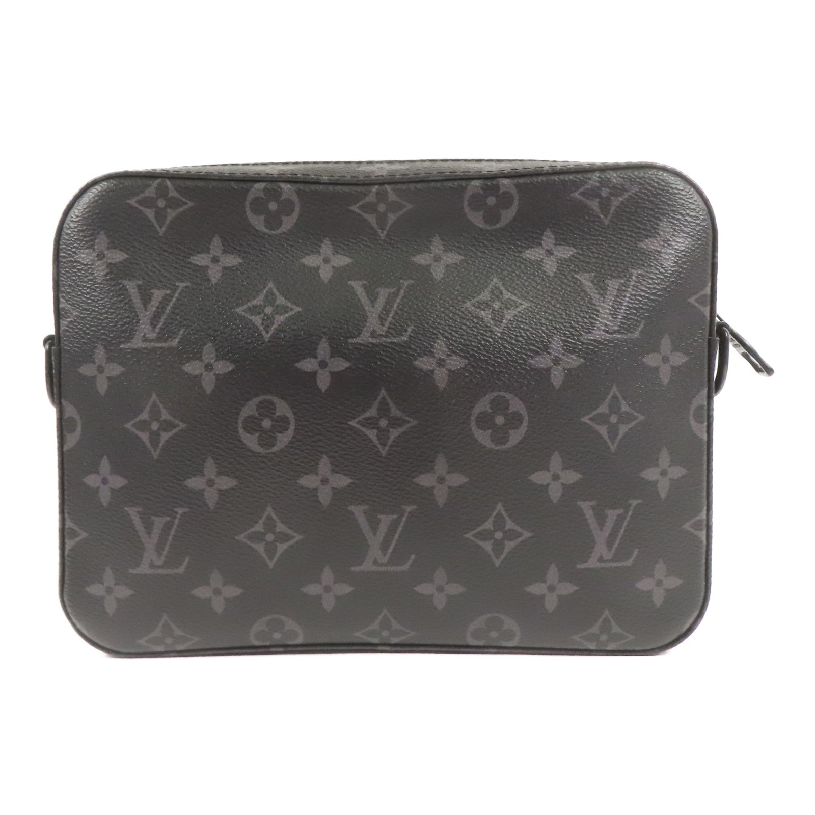 LOUIS VUITTON LV Steamer Shoulder Bag M45585 Monogram Eclipse Black