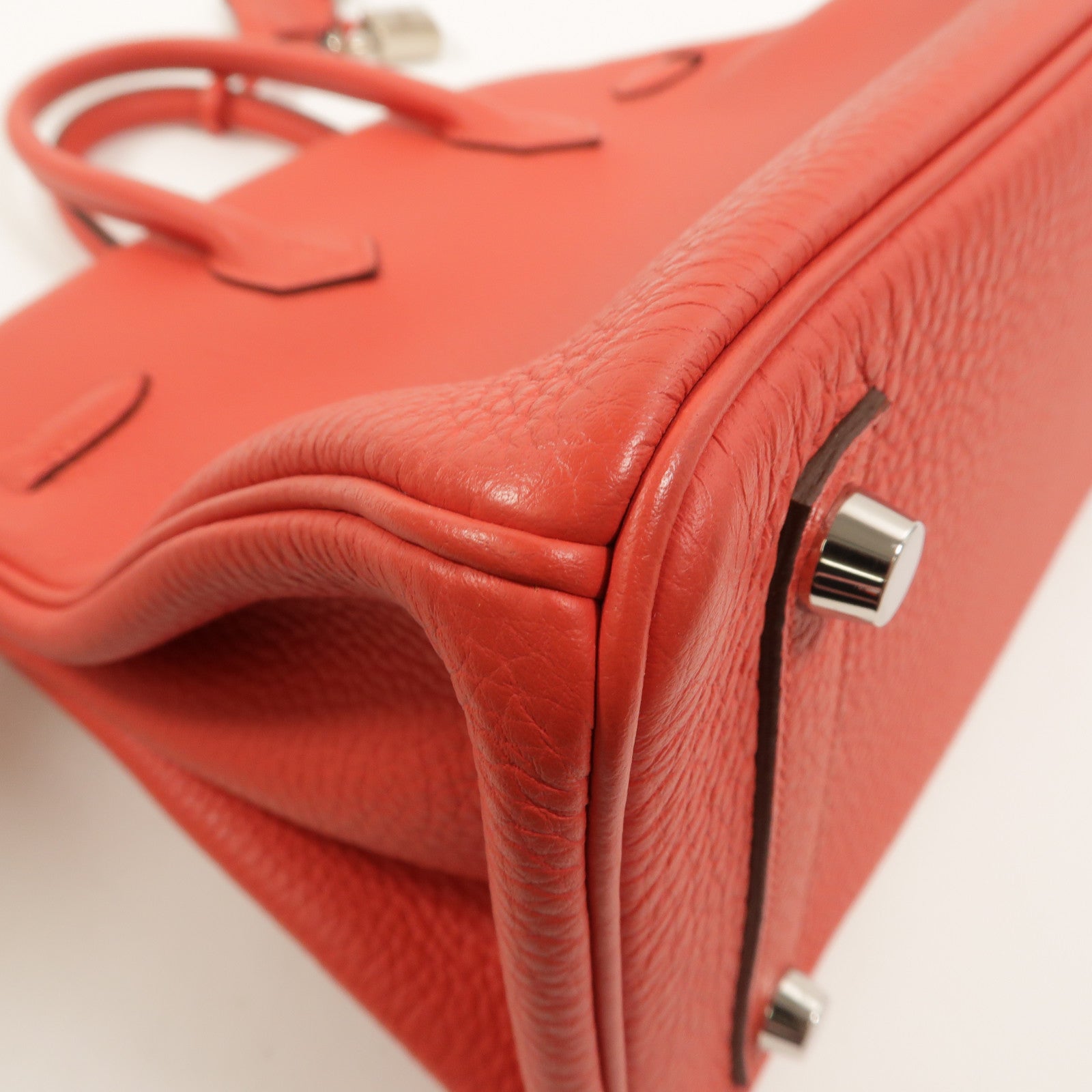 HERMES Togo皮革Birkin 25手挽袋Bougainvillea