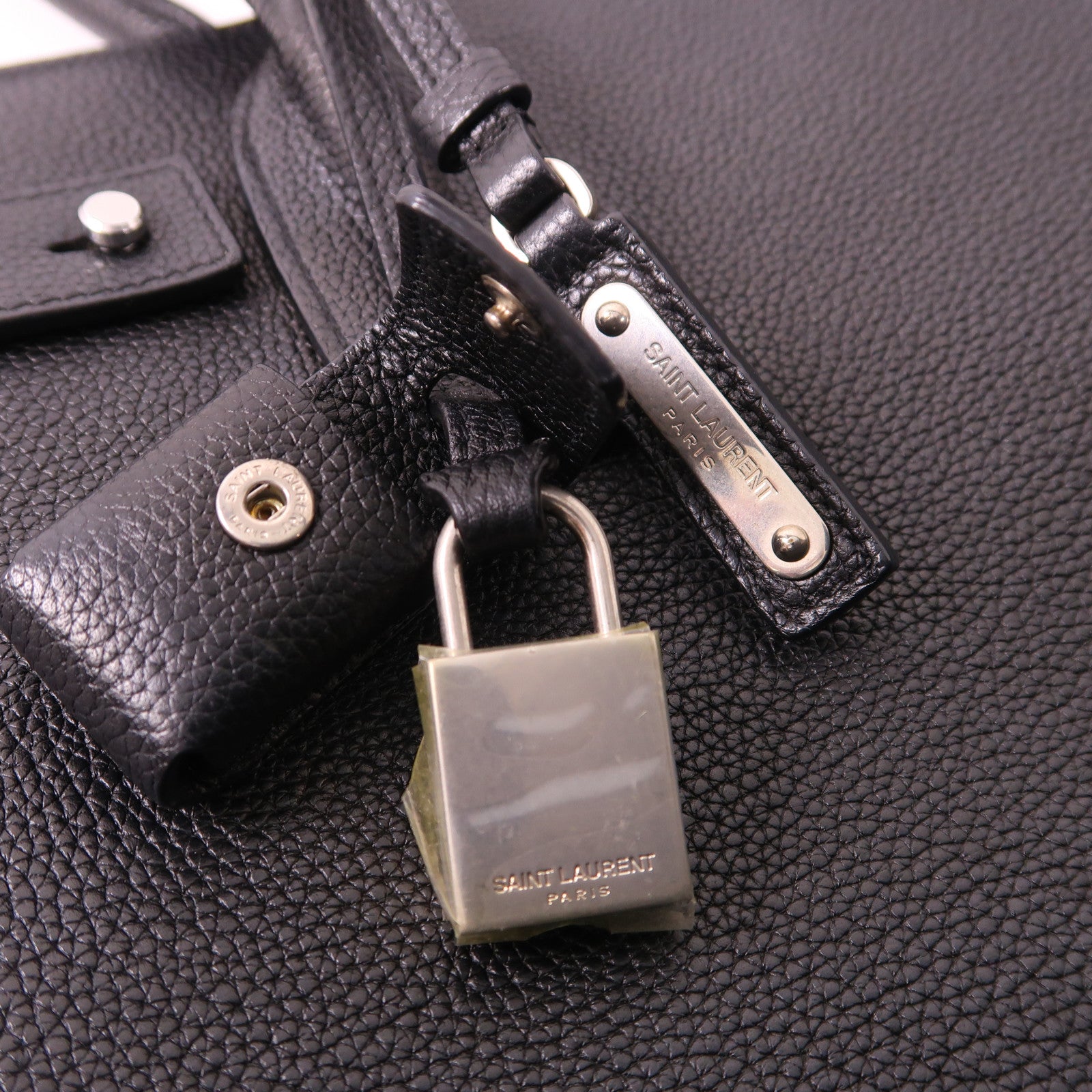 SAINT LAURENT 牛皮皮革Hand Bag手挽袋