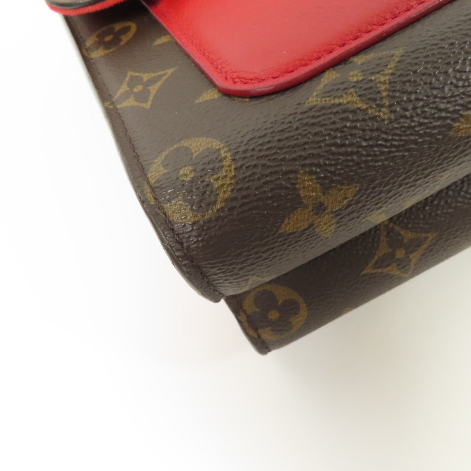 LOUIS VUITTON Monogram Victoire金扣鏈帶肩背袋