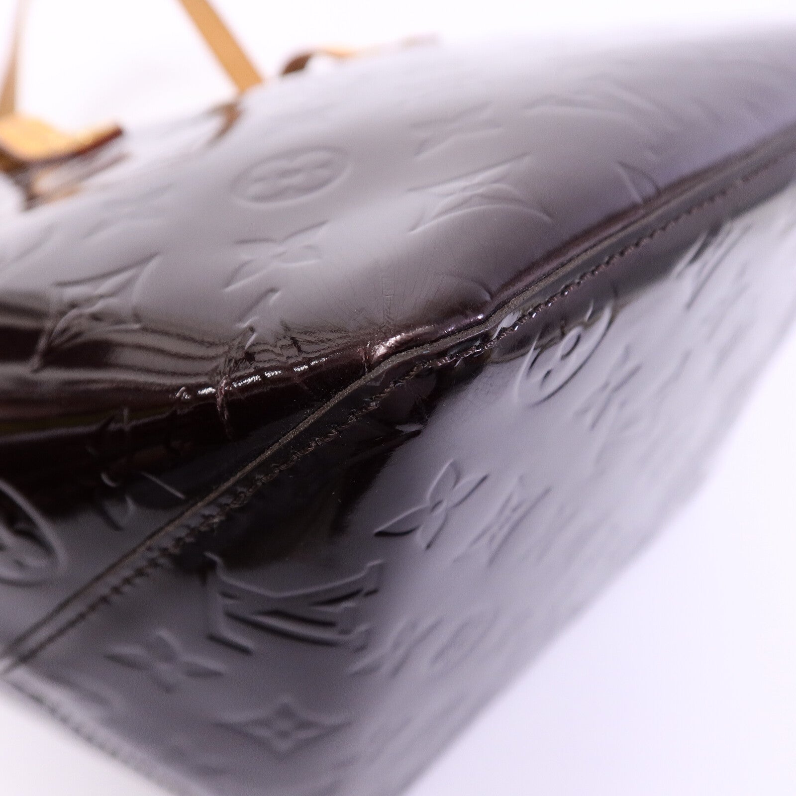 LOUIS VUITTON Monogram Vernis Bellevue PM手挽袋