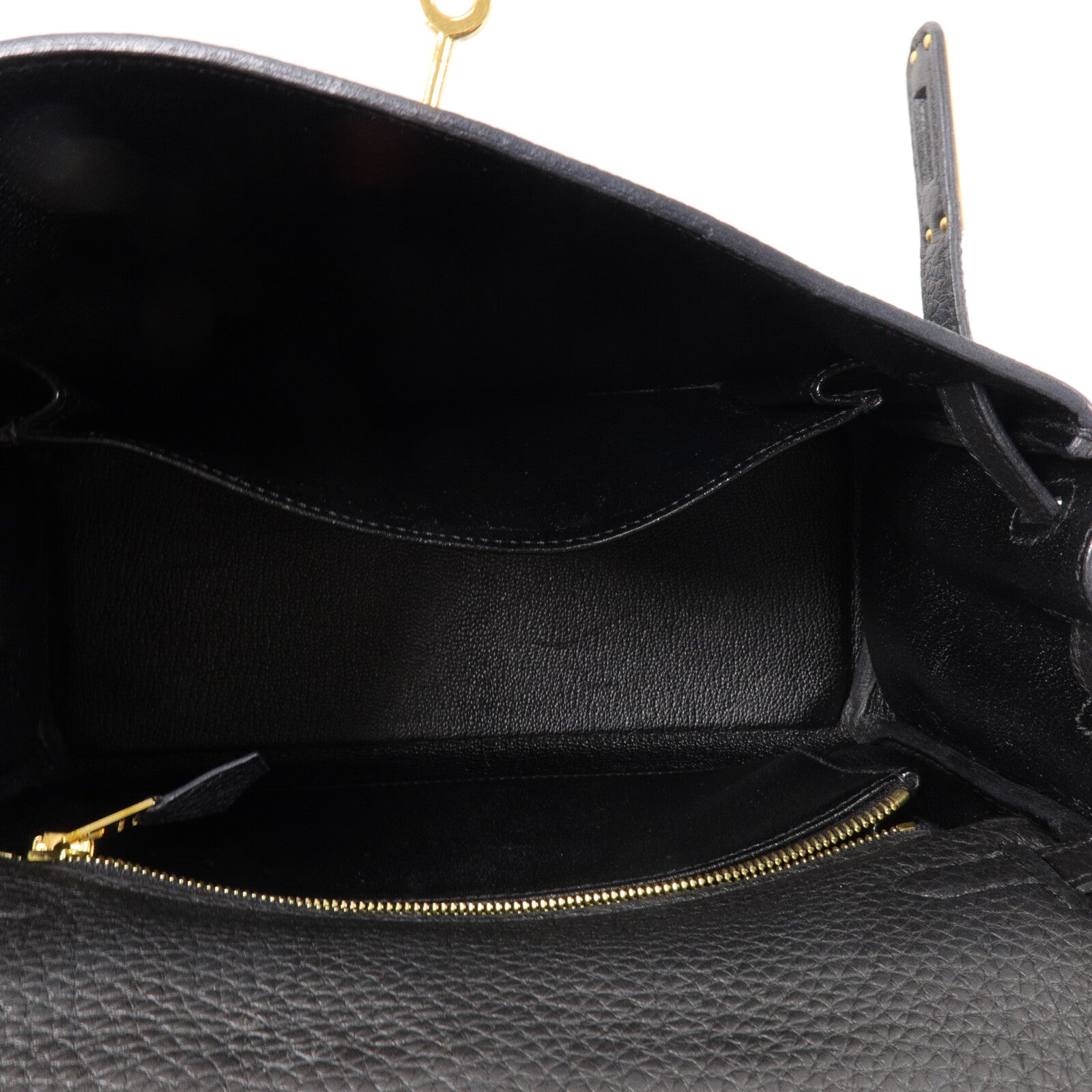 HERMES Togo皮革Kelly 25手挽肩背兩用袋Noir