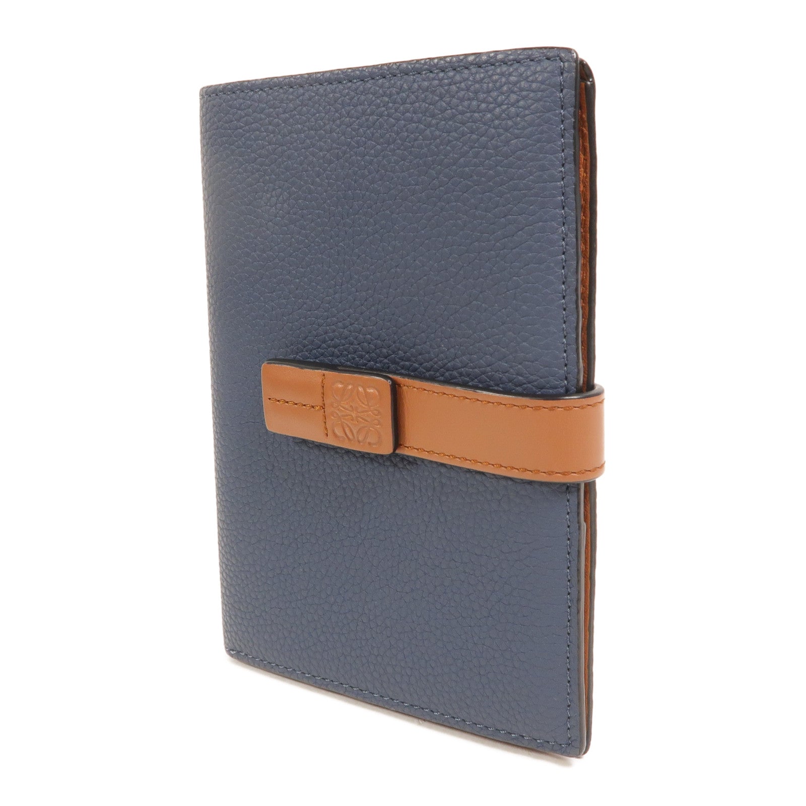 LOEWE 牛皮皮革Vertical Wallet Medium長錢包