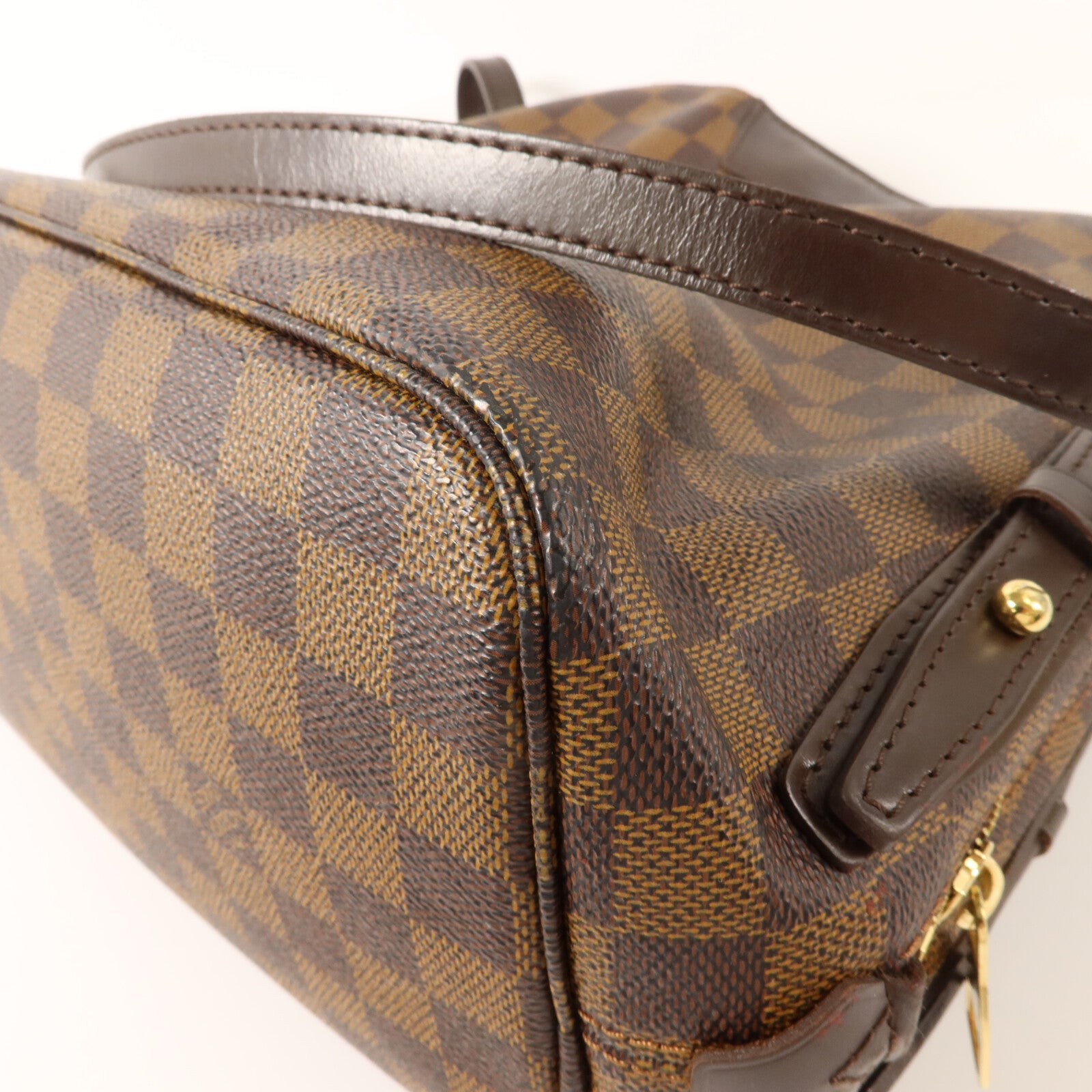 LOUIS VUITTON Damier Cabas Rivington金扣肩背袋