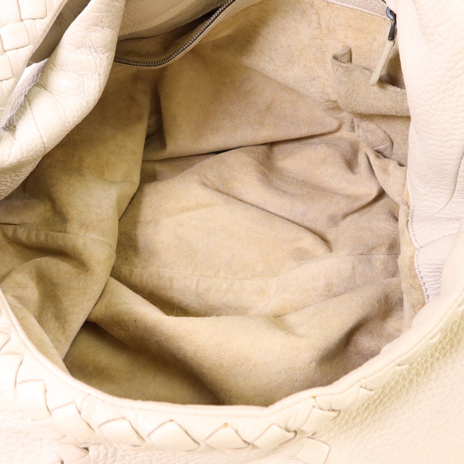 BOTTEGA VENETA 皮革Baseball Hobo Bag肩背袋