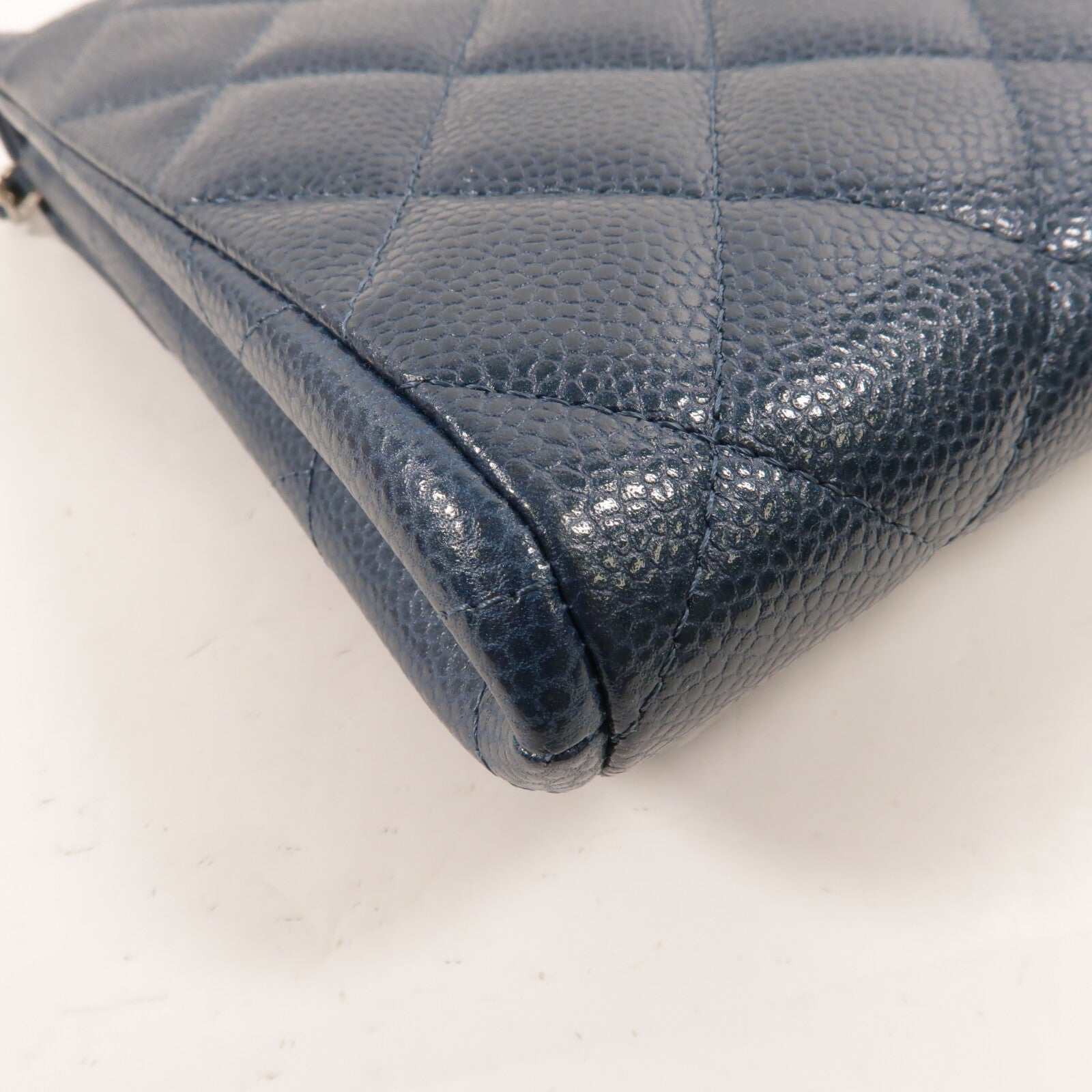 CHANEL 牛皮皮革Chain Shoulder鏈帶肩背袋