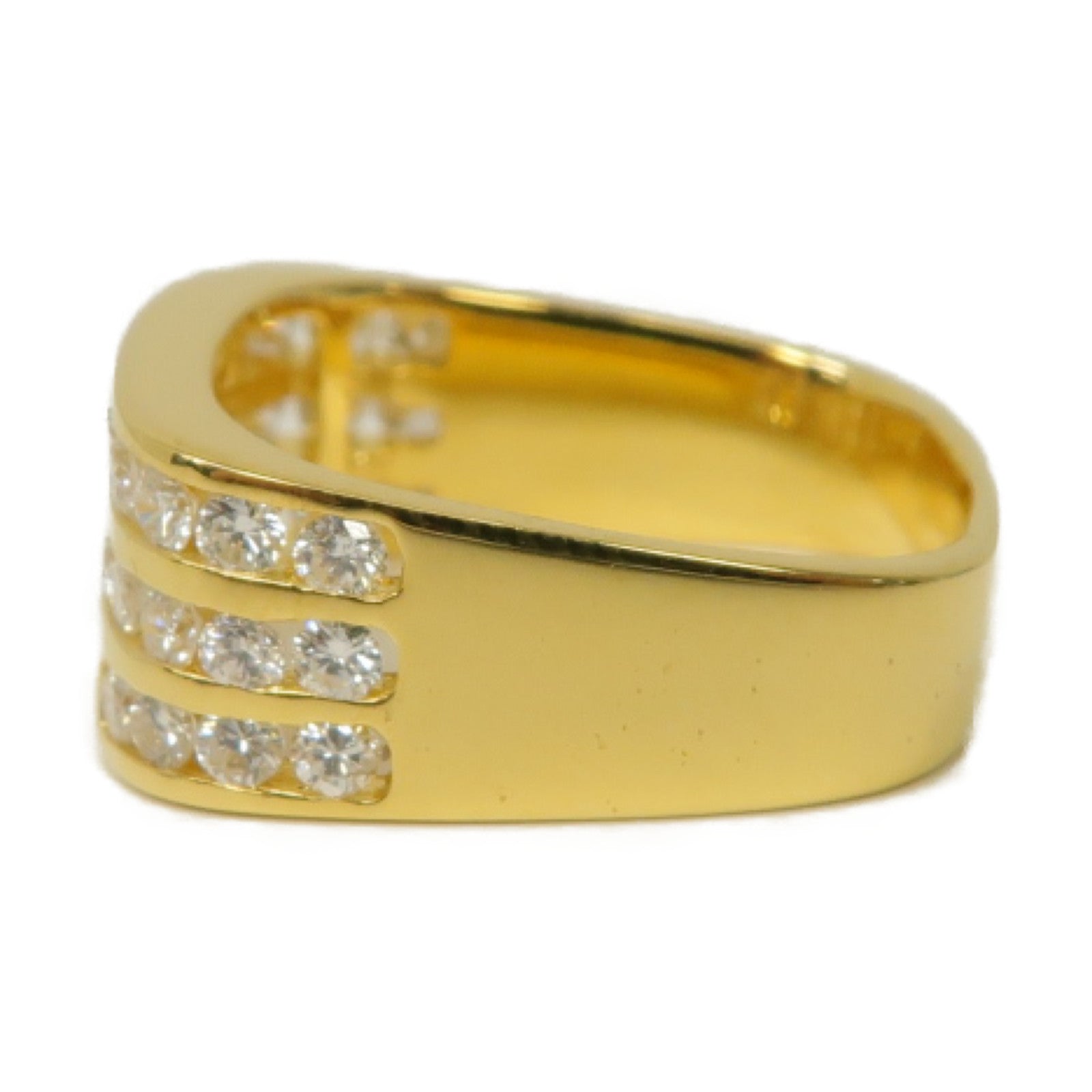 JEWELRY 18K黃金Diamond Ring鑽石戒指US#4