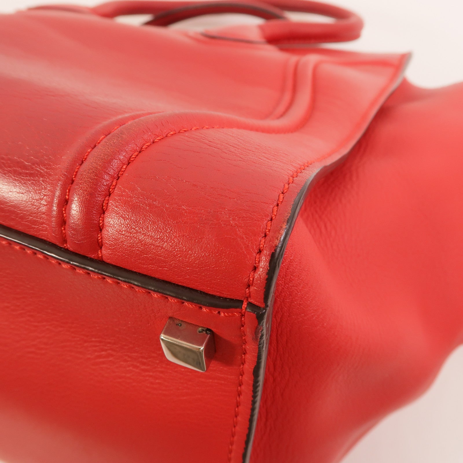 CELINE 牛皮皮革Luggage Phantom手挽袋